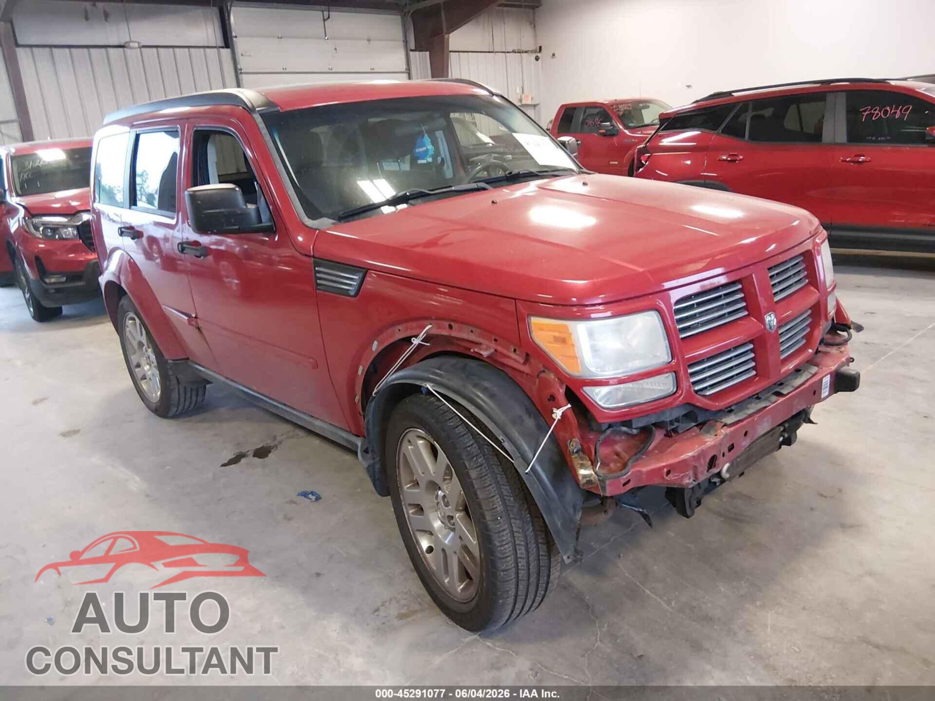 DODGE NITRO 2011 - 1D4PU4GK2BW605996