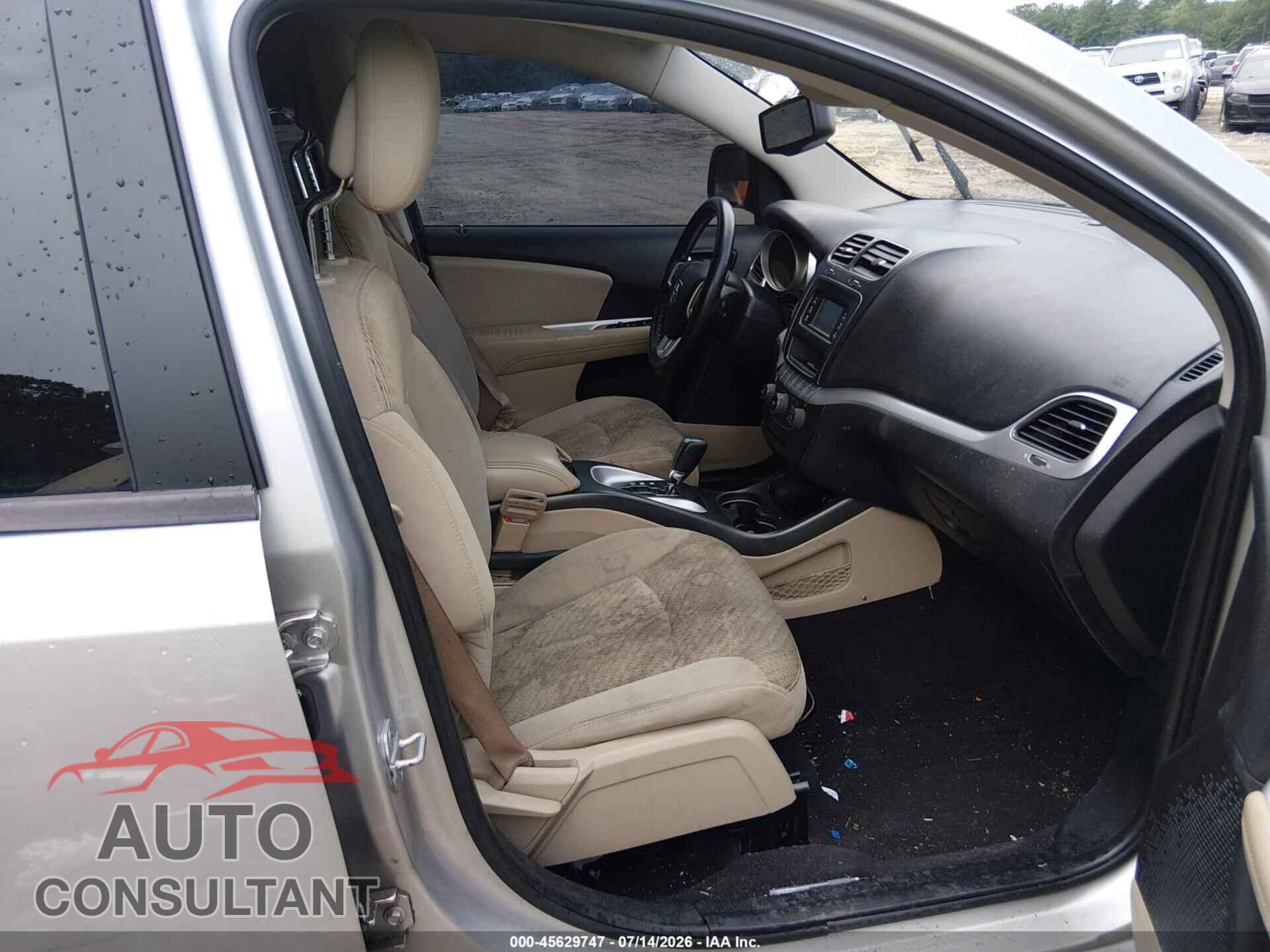 DODGE JOURNEY 2012 - 3C4PDCBG1CT362439