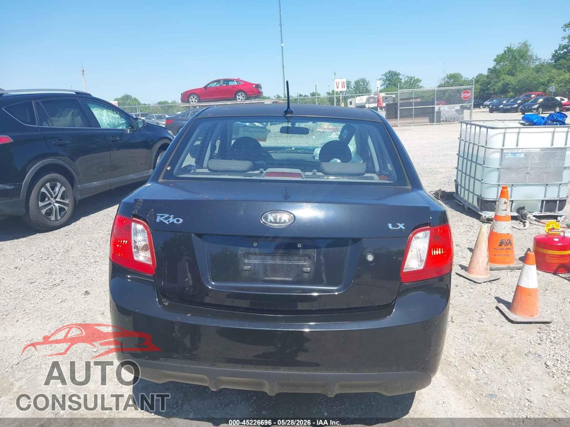 KIA RIO 2011 - KNADH4A37B6868679