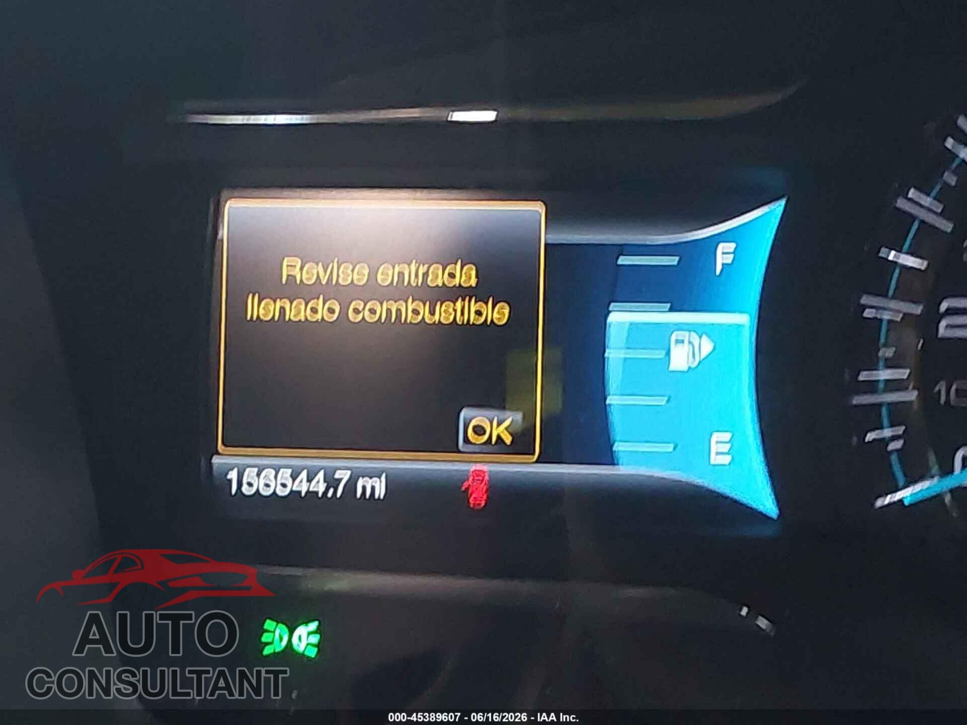 FORD FLEX 2013 - 2FMHK6DT5DBD36117