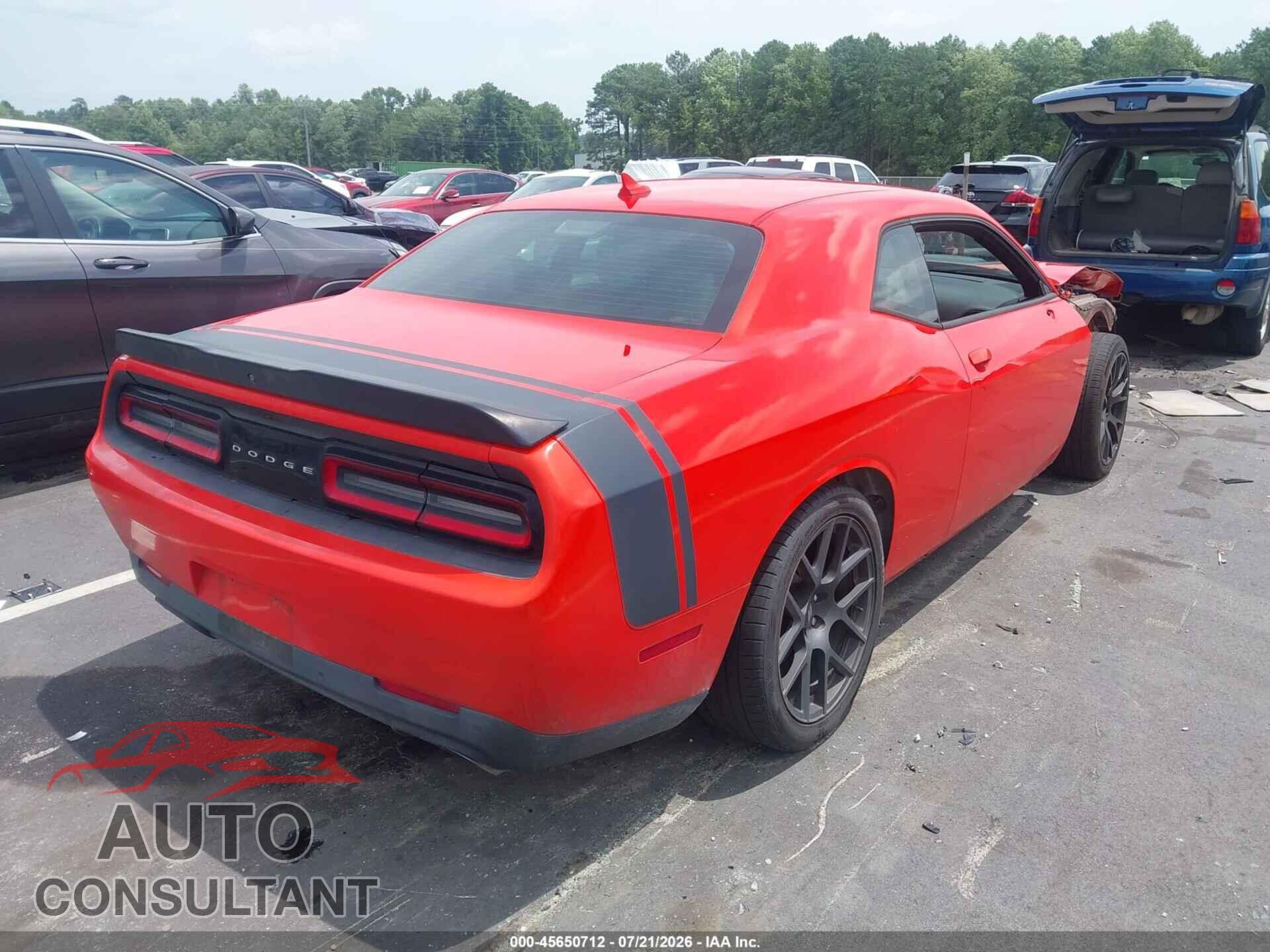 DODGE CHALLENGER 2017 - 2C3CDZFJ8HH514647