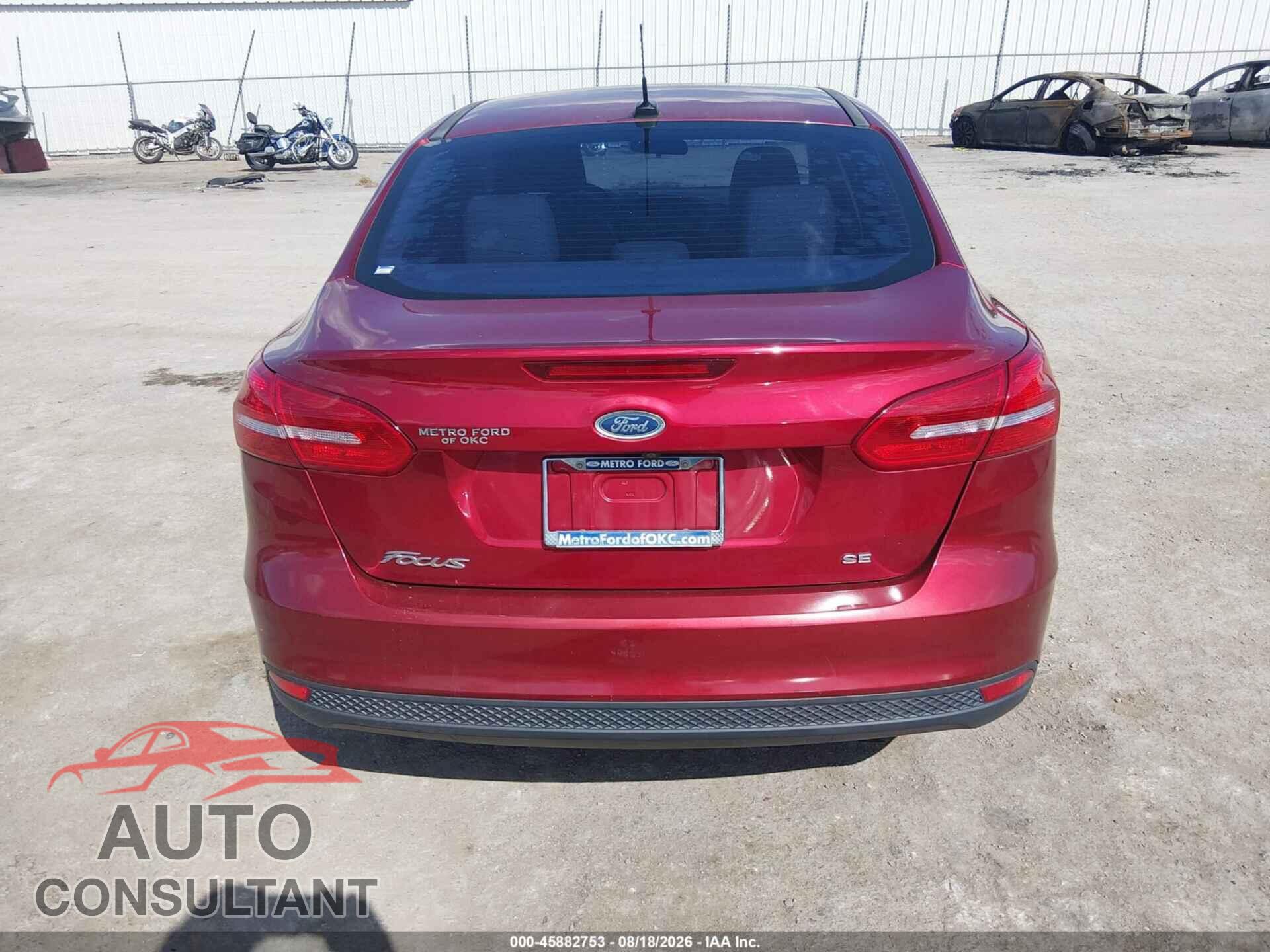 FORD FOCUS 2017 - 1FADP3F26HL253993