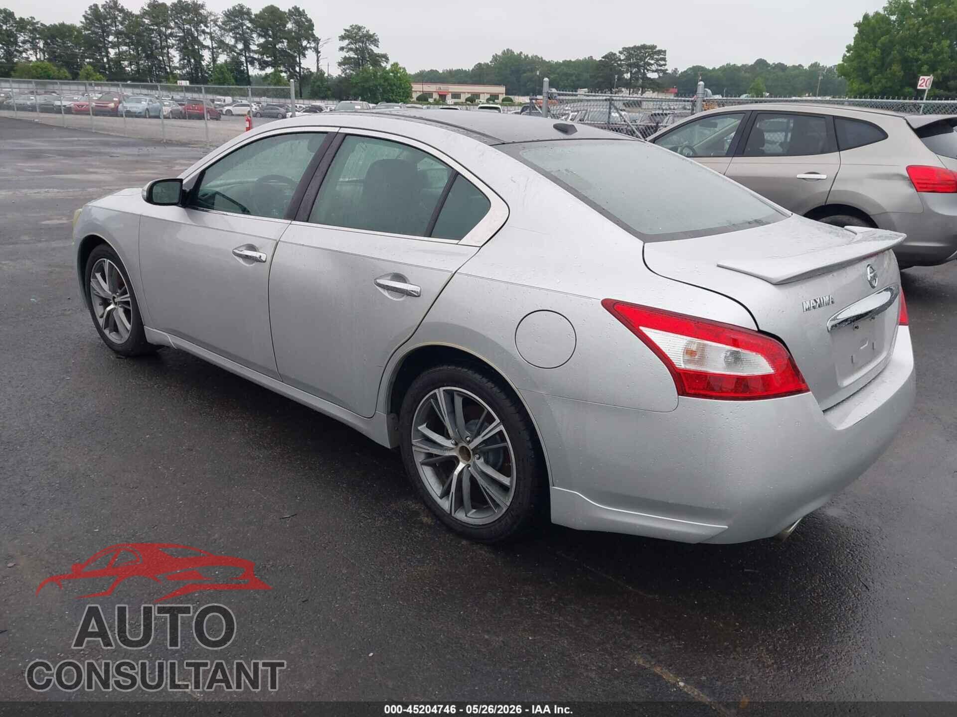 NISSAN MAXIMA 2011 - 1N4AA5AP6BC869462