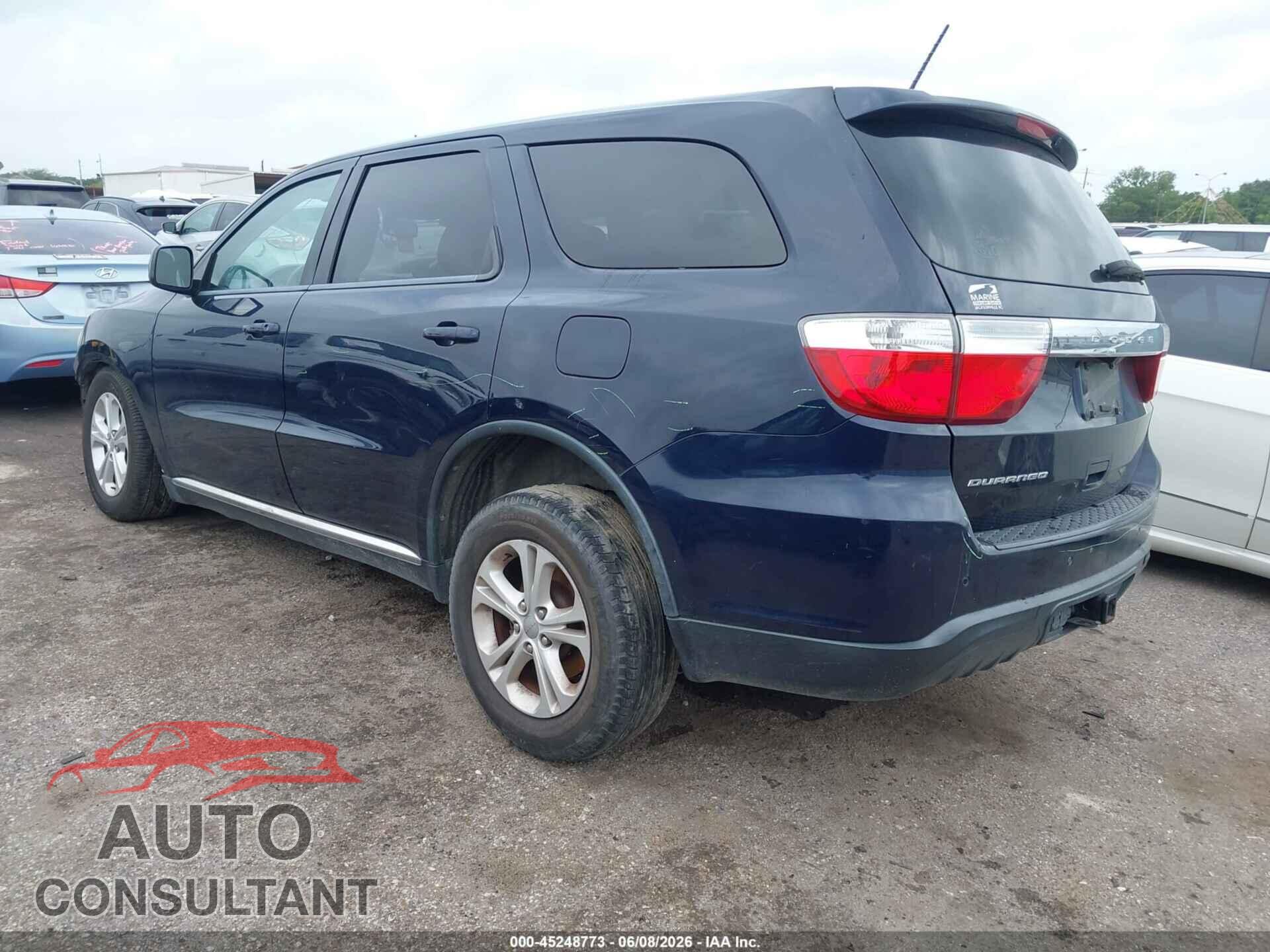 DODGE DURANGO 2013 - 1C4RDHAGXDC696635