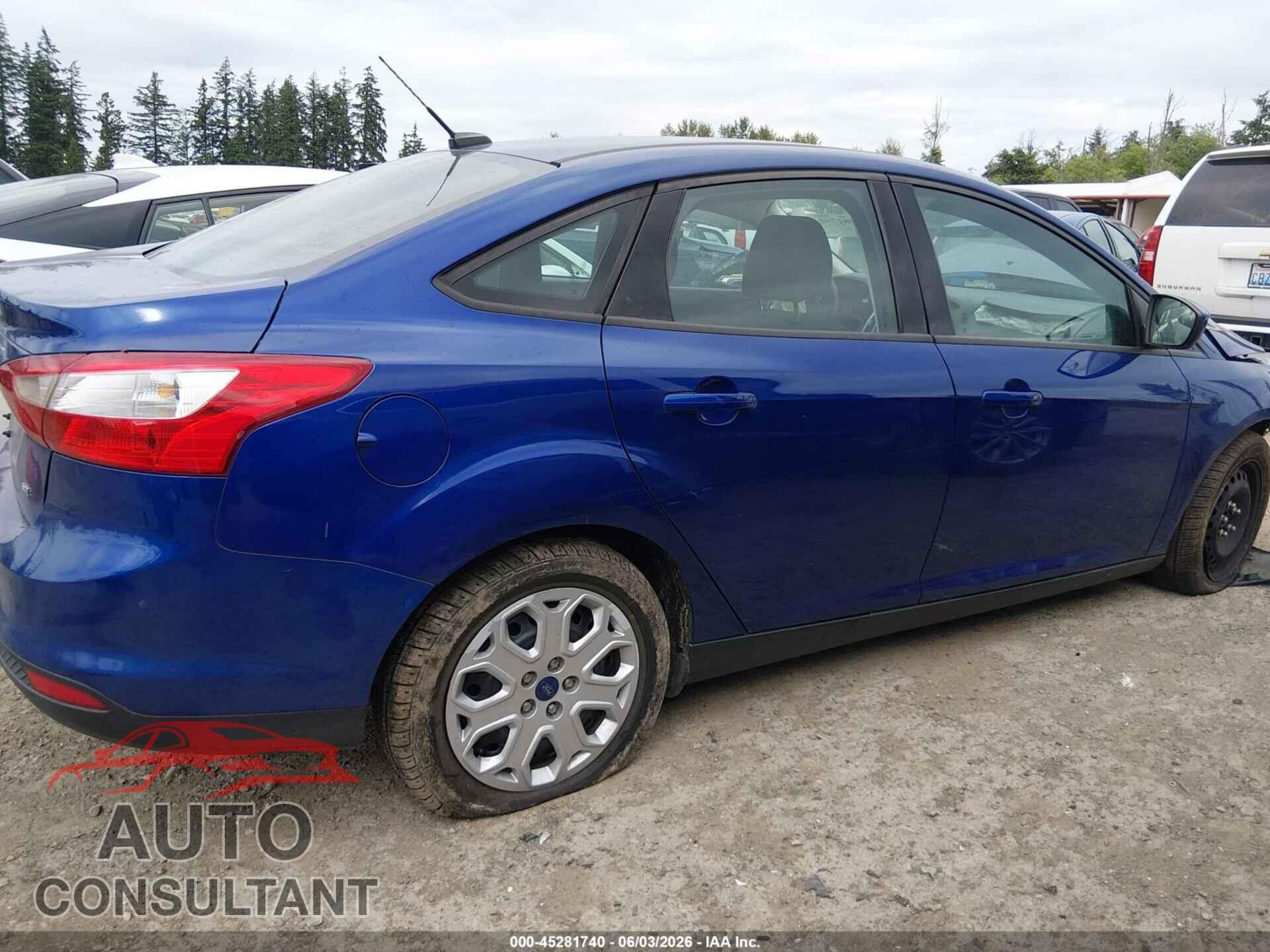 FORD FOCUS 2012 - 1FAHP3F20CL454590