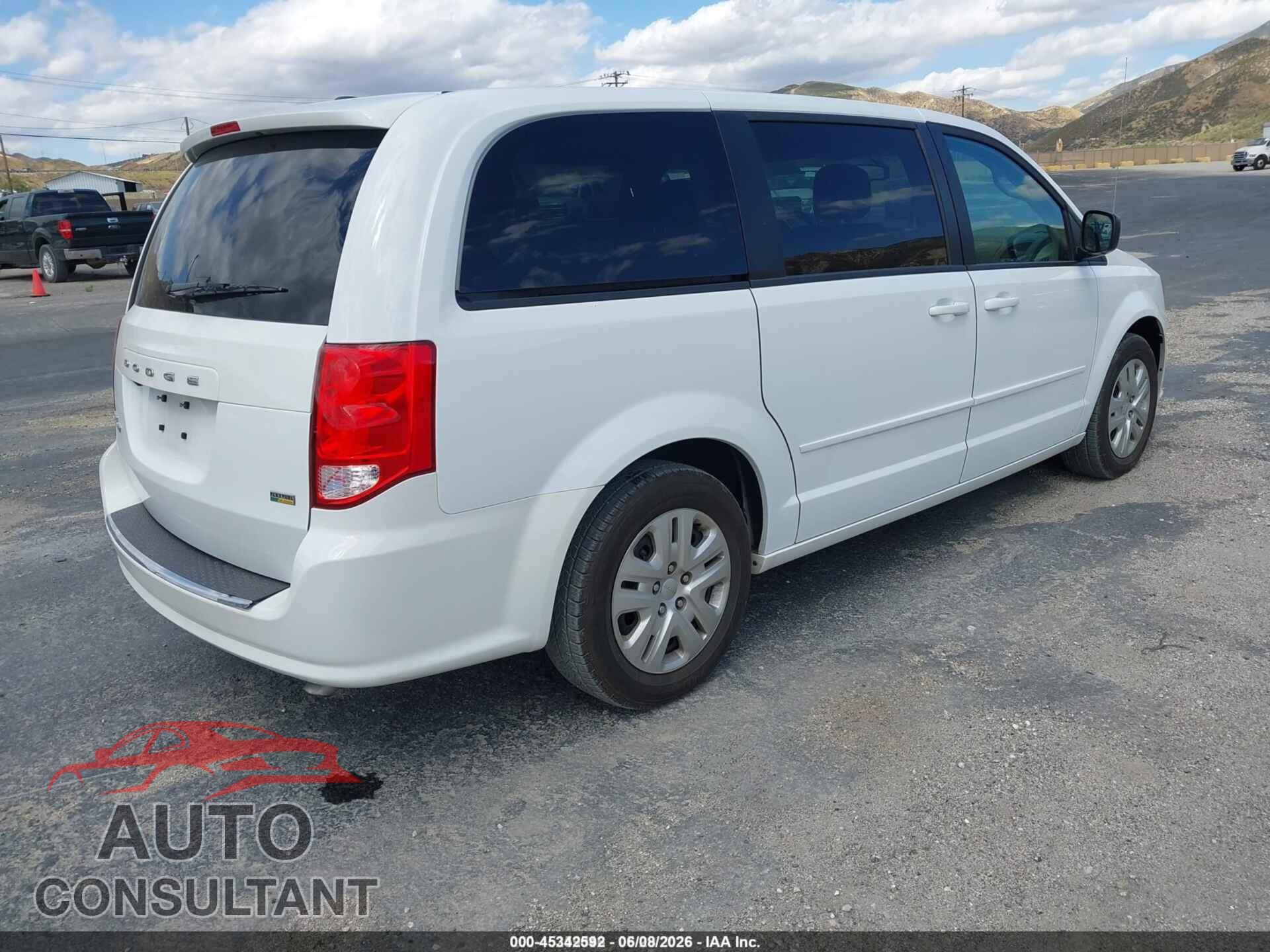 DODGE GRAND CARAVAN 2017 - 2C4RDGBG4HR736536