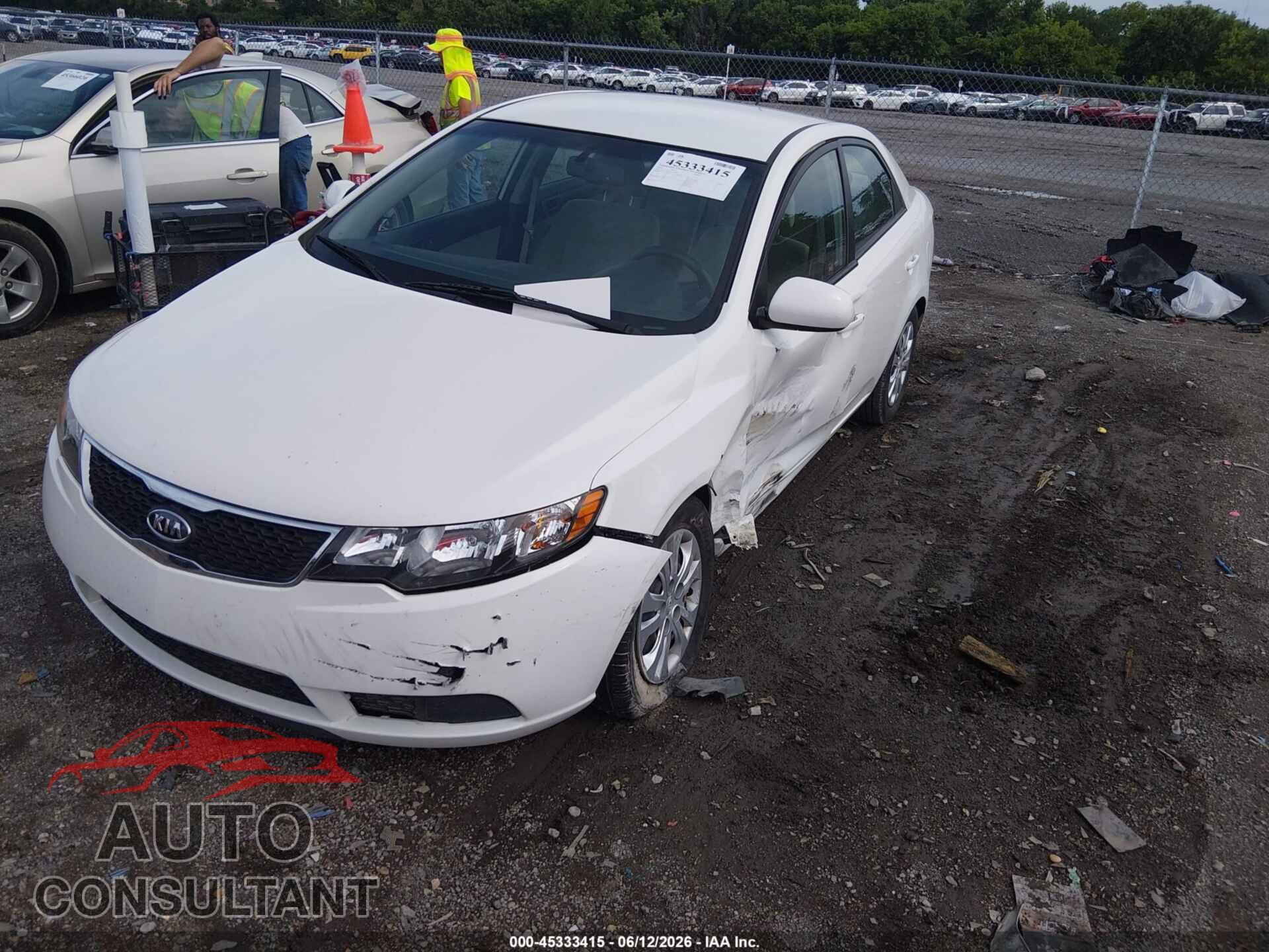 KIA FORTE 2012 - KNAFT4A2XC5553655