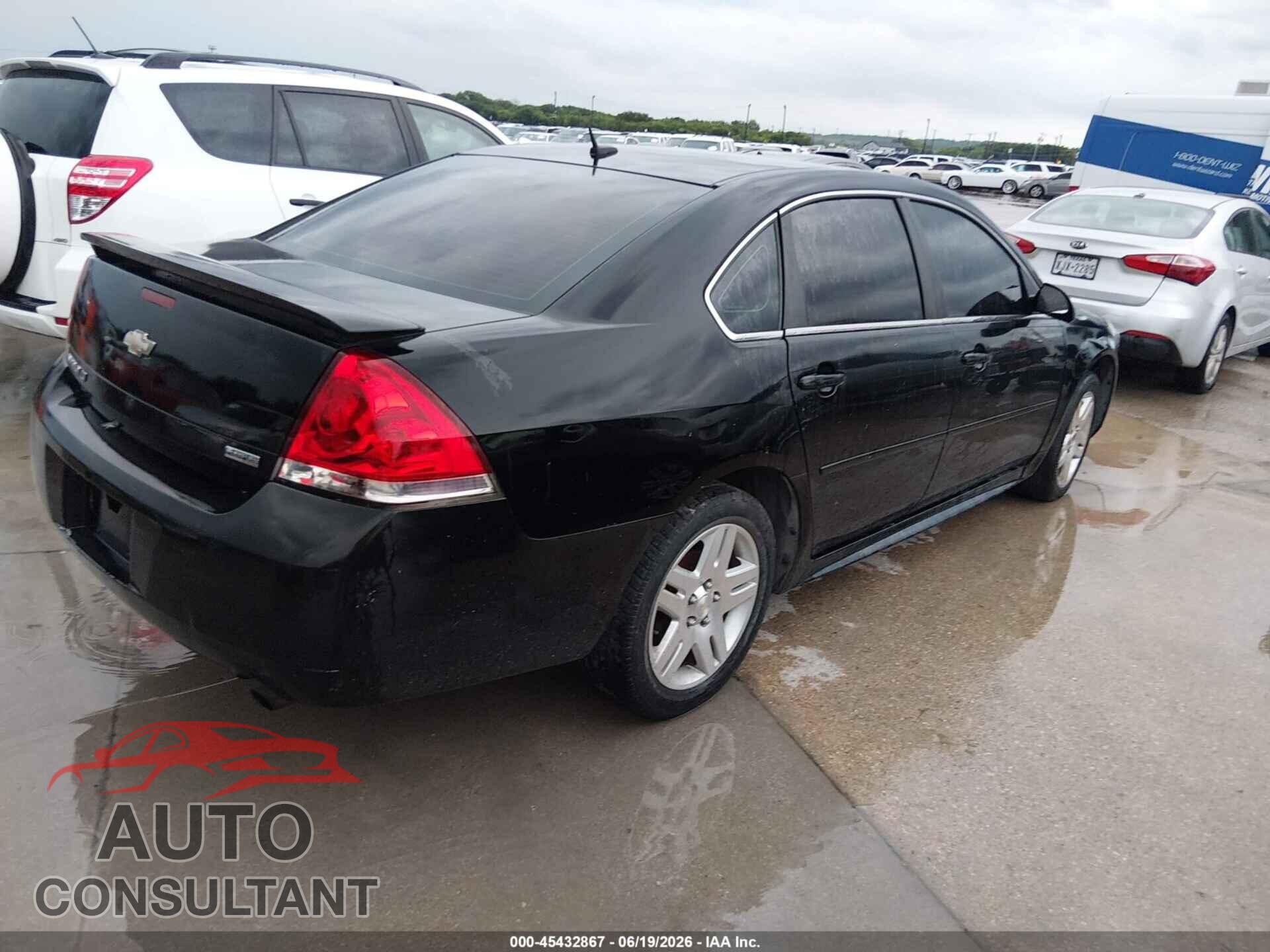 CHEVROLET IMPALA 2013 - 2G1WG5E37D1134688