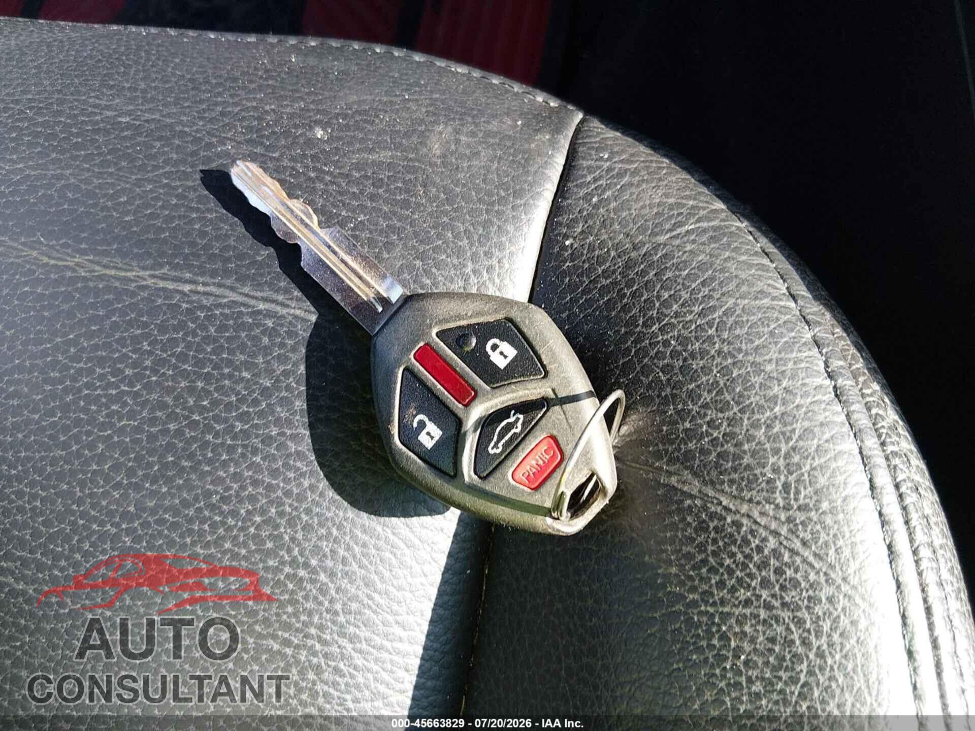 MITSUBISHI GALANT 2012 - 4A32B3FF6CE009838