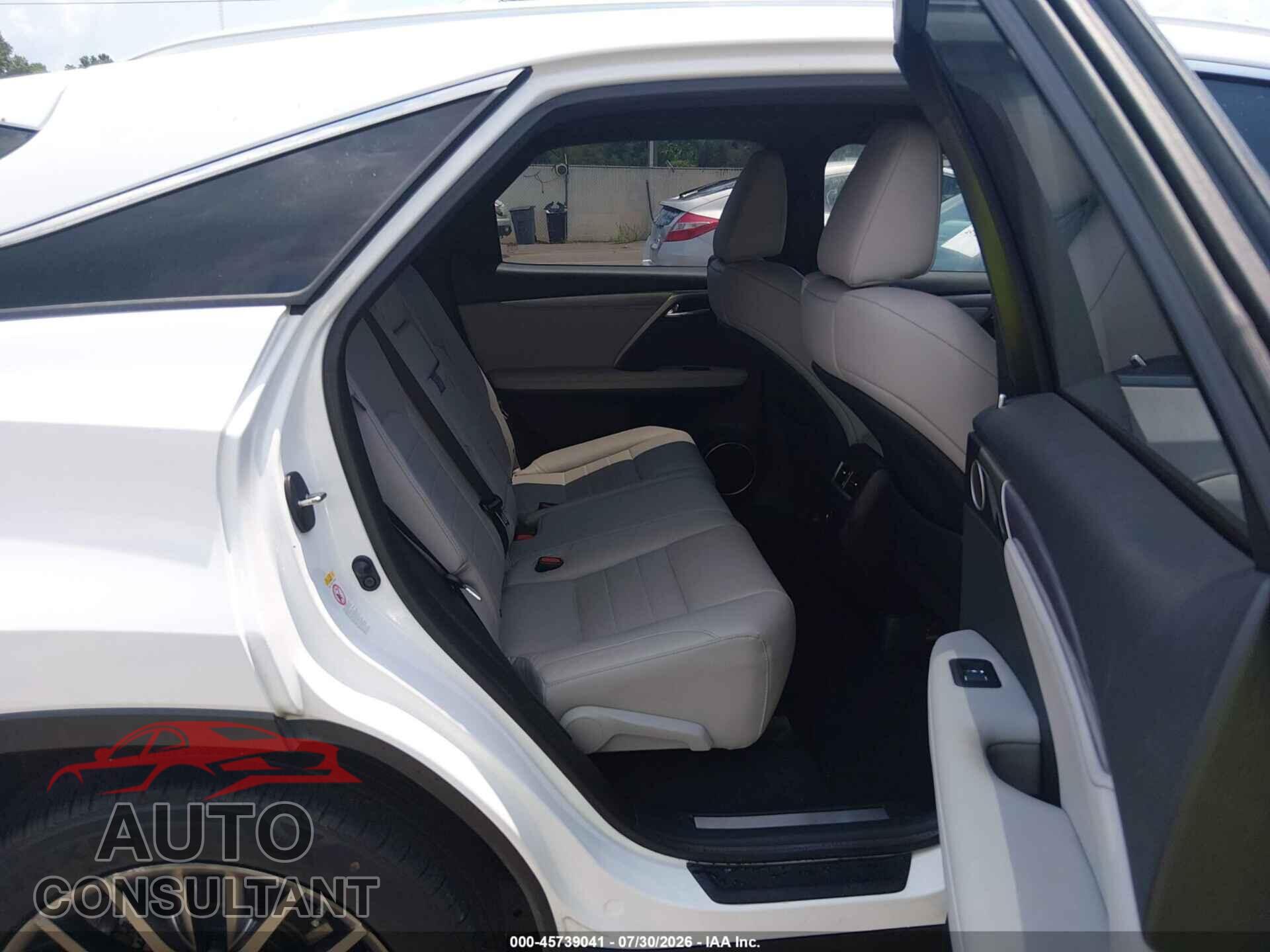 LEXUS RX 2019 - 2T2BGMCA9KC042445