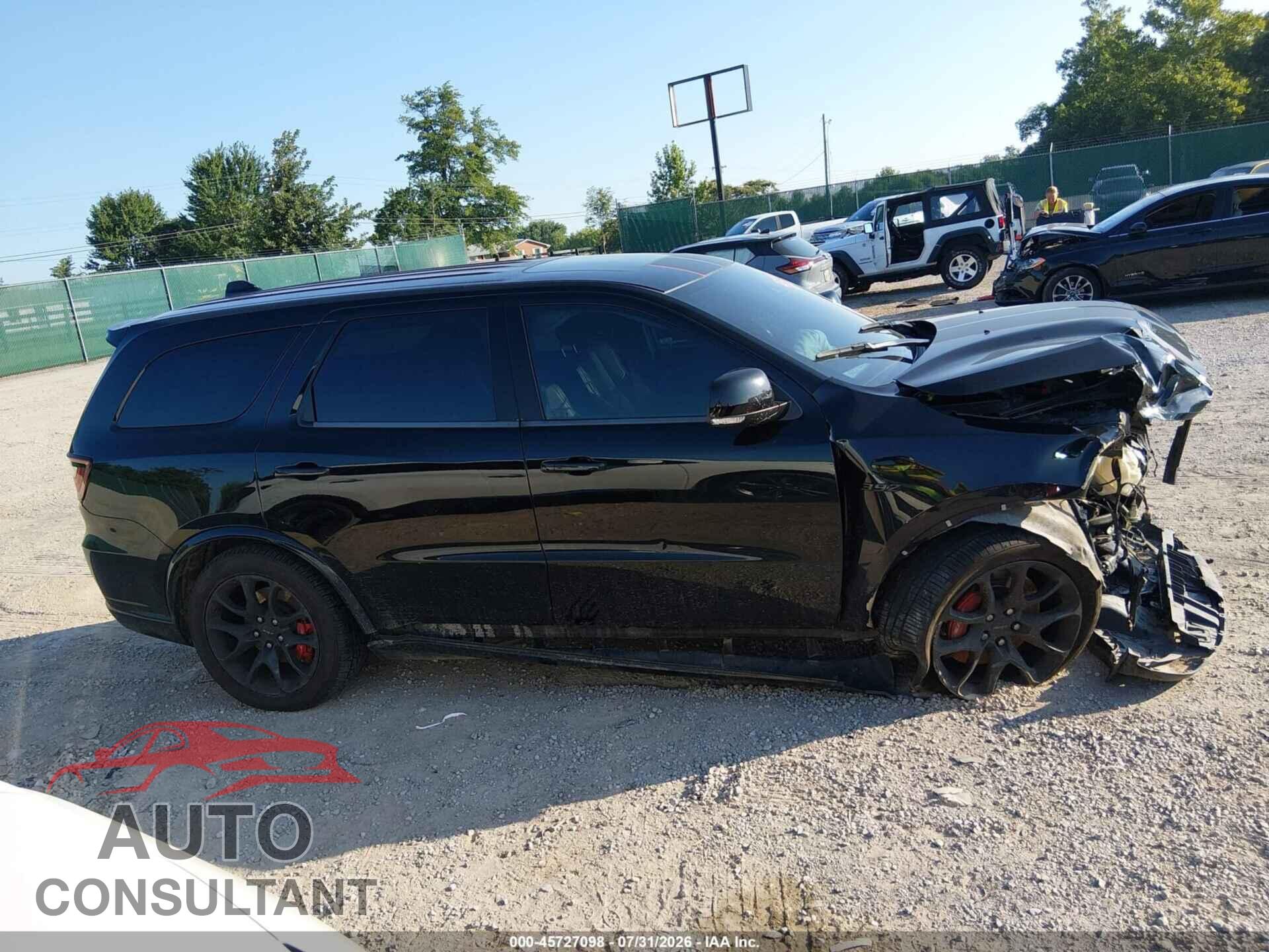 DODGE DURANGO 2022 - 1C4SDJGJ5NC189882
