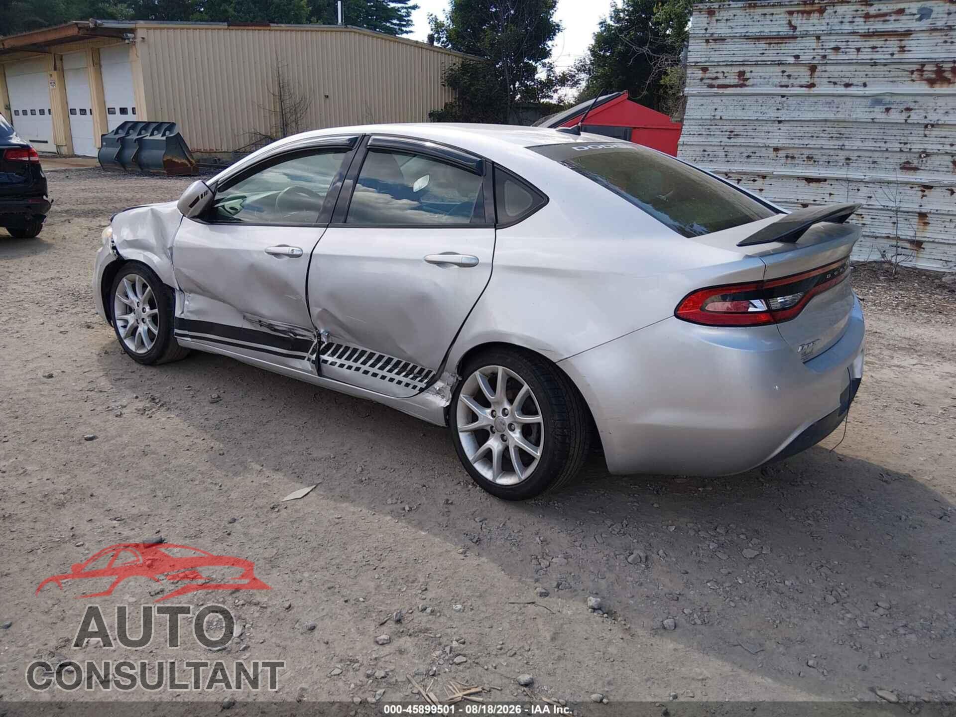 DODGE DART 2013 - 1C3CDFBA3DD221119