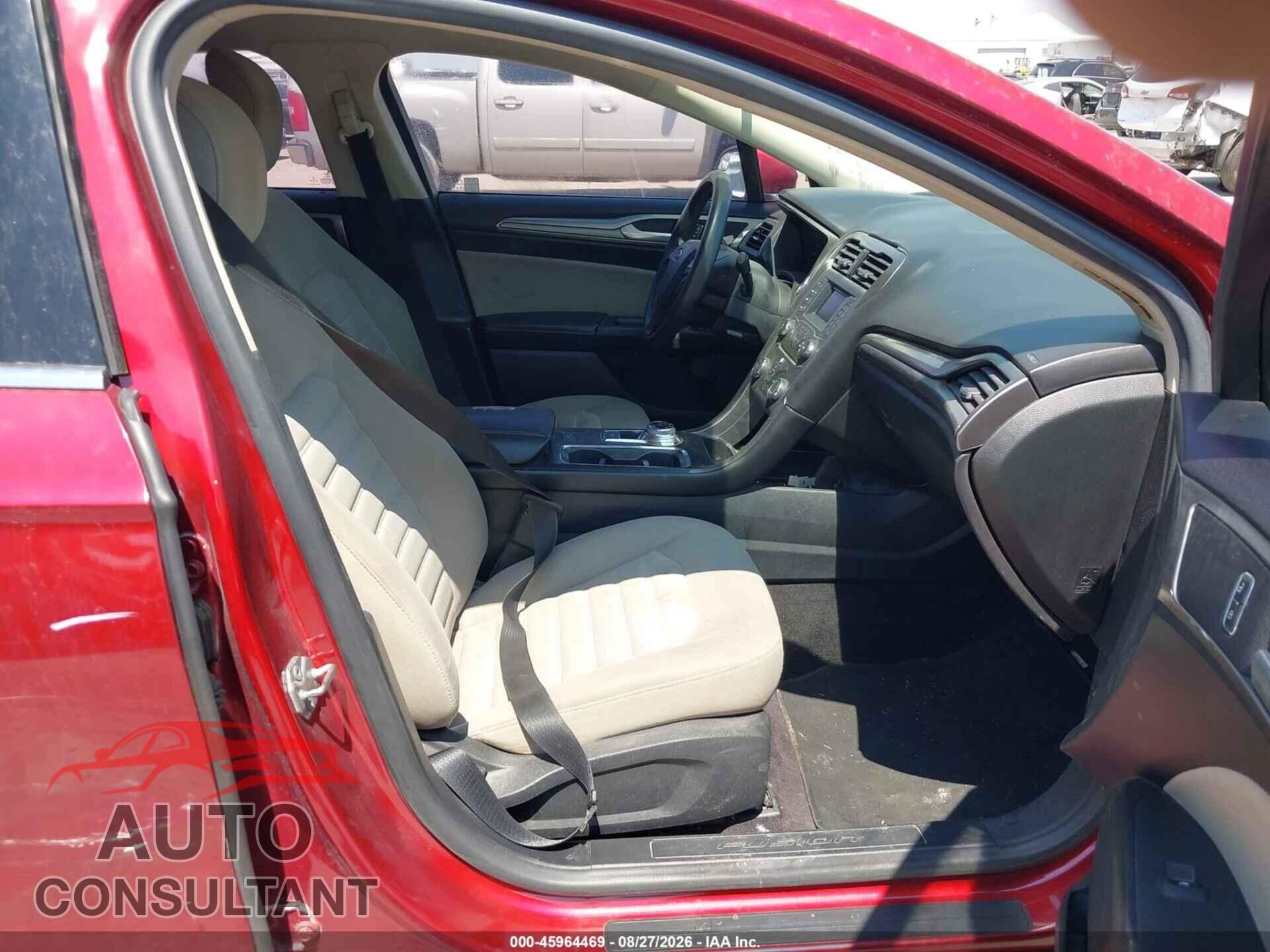 FORD FUSION 2017 - 3FA6P0G77HR140654