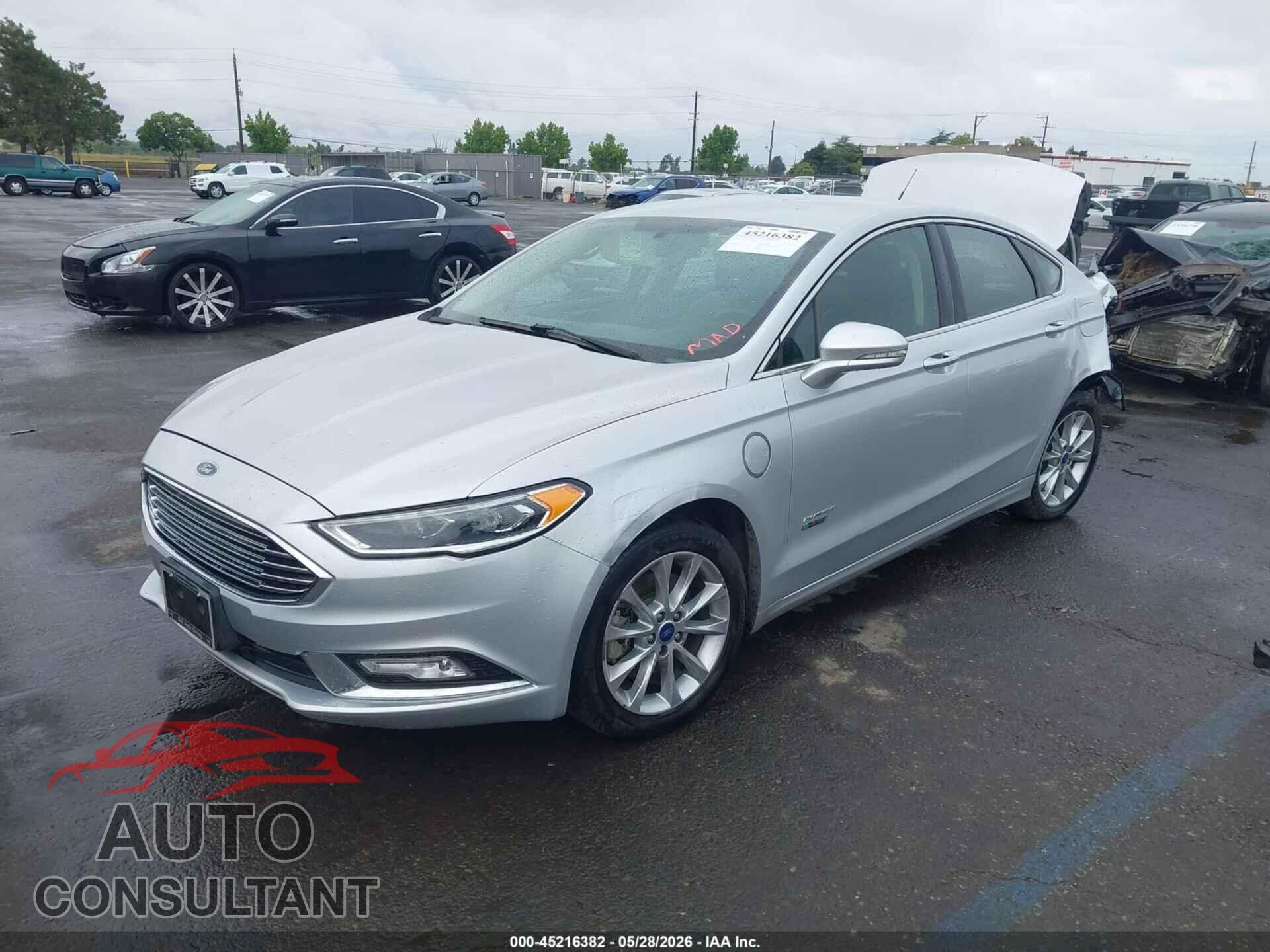 FORD FUSION ENERGI 2017 - 3FA6P0PU8HR276958
