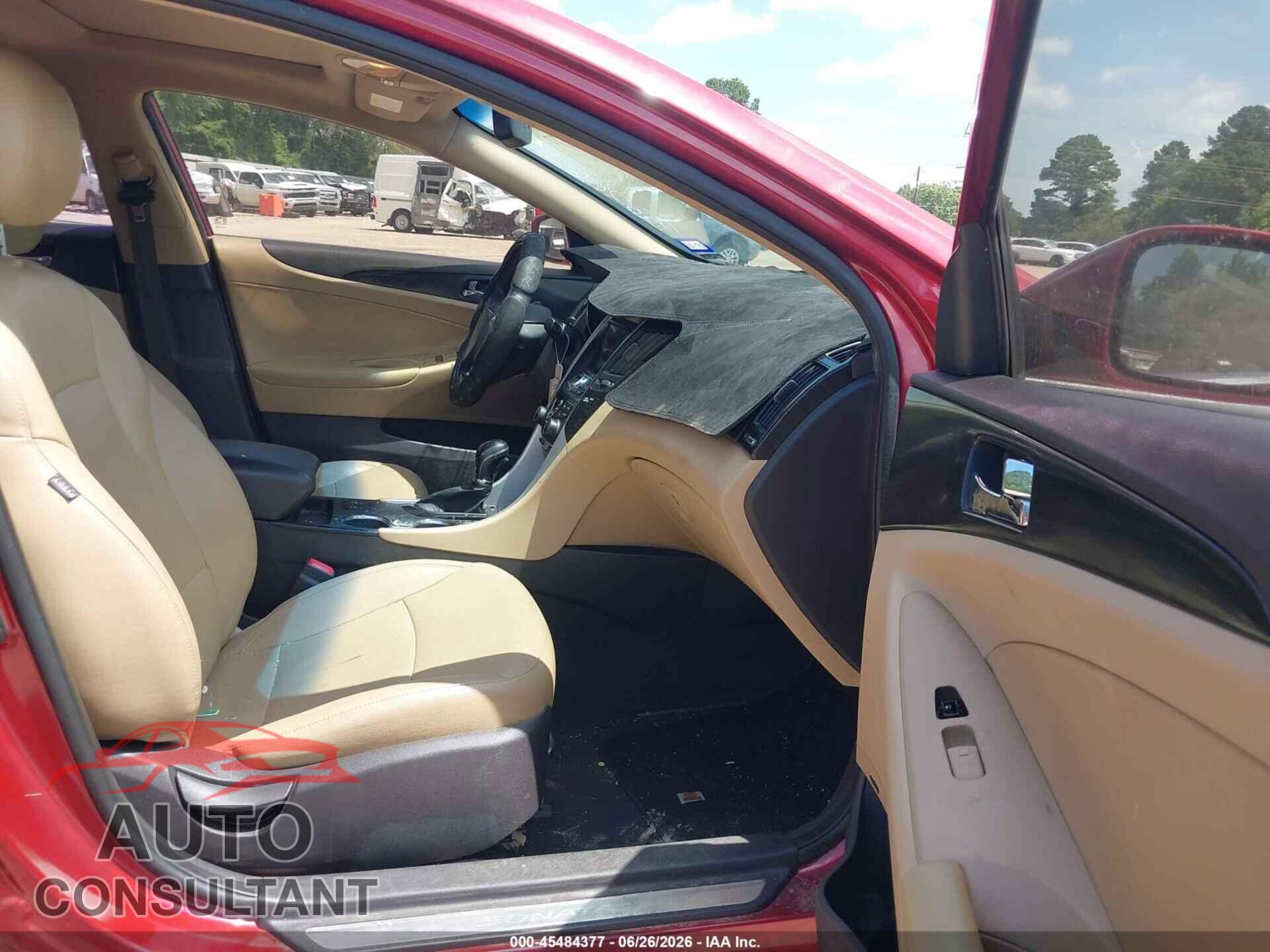HYUNDAI SONATA 2012 - 5NPEC4AC5CH382062