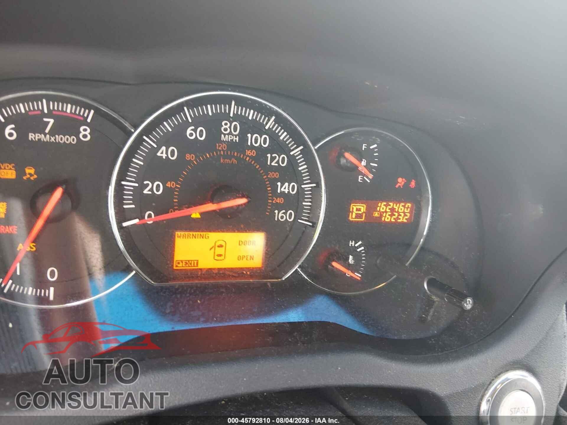 NISSAN MAXIMA 2010 - 1N4AA5AP1AC852938
