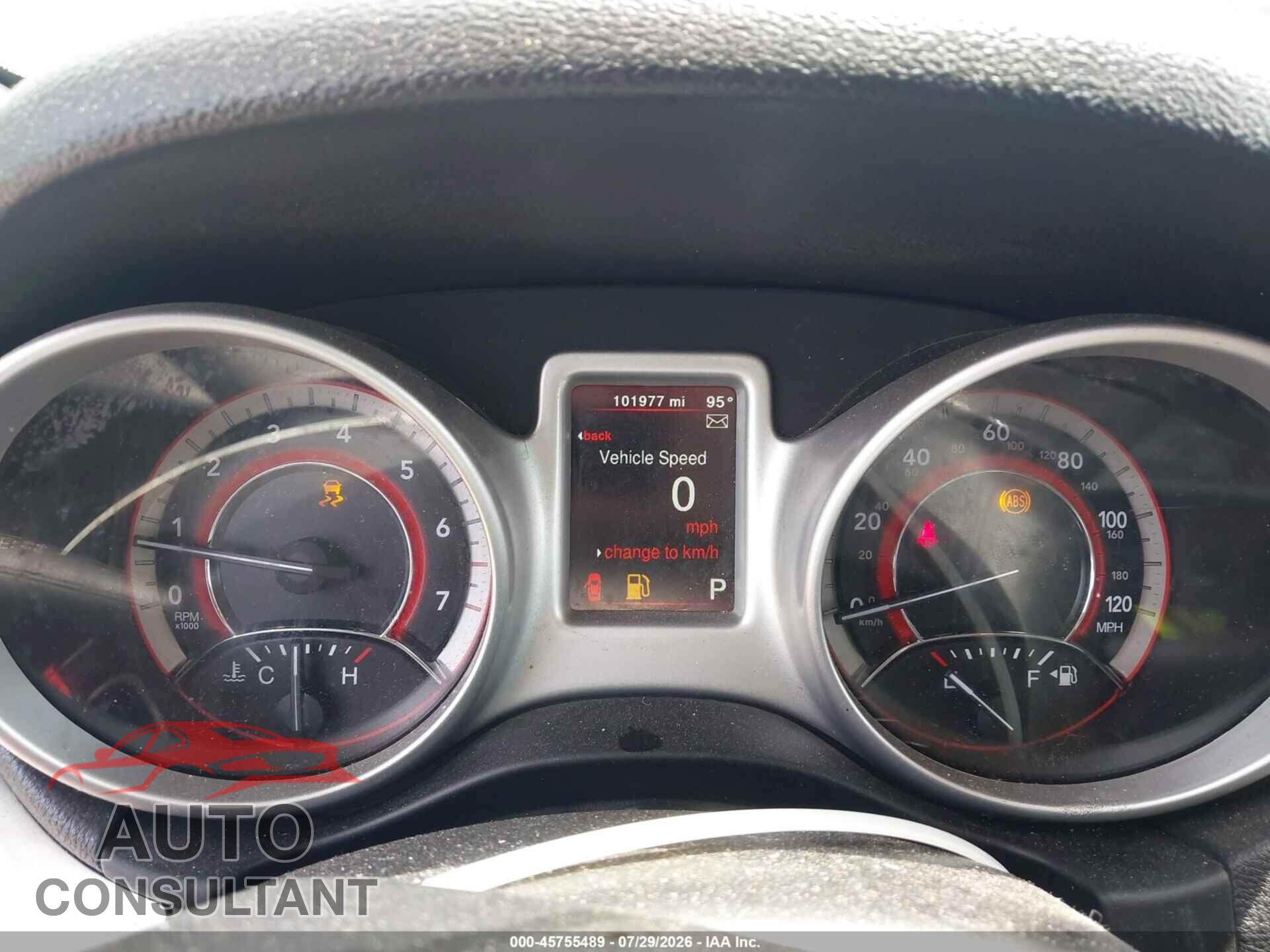 DODGE JOURNEY 2017 - 3C4PDCBG5HT572730