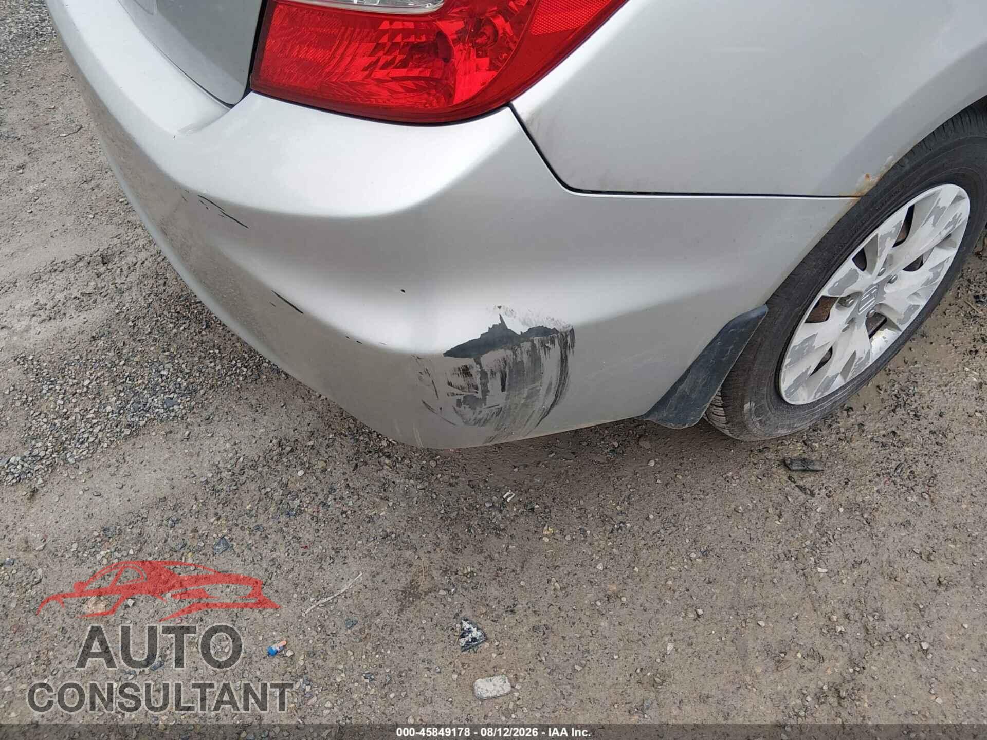 HONDA CIVIC 2012 - 2HGFB2E53CH530534