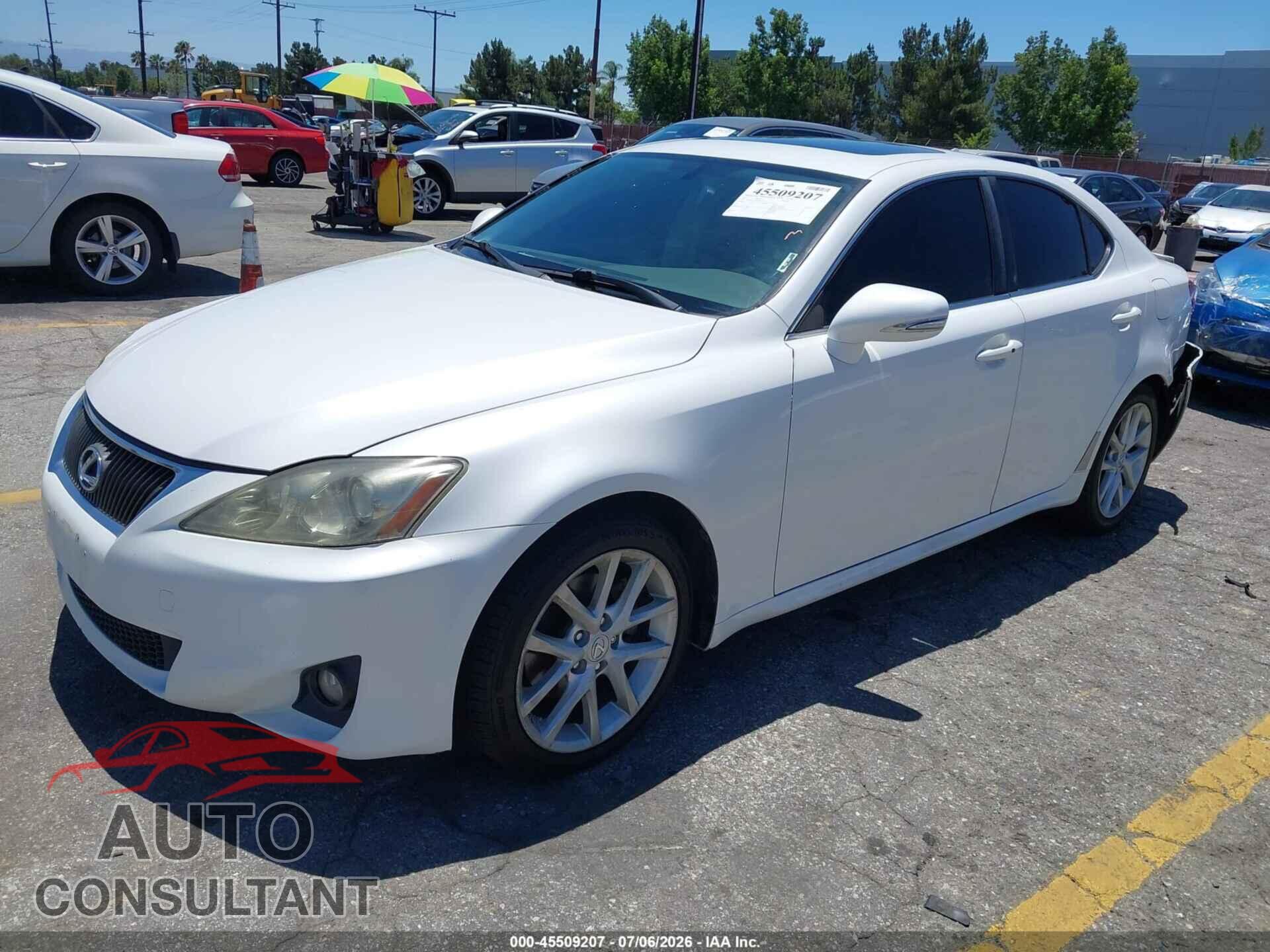 LEXUS IS 250 2012 - JTHBF5C2XC5169837