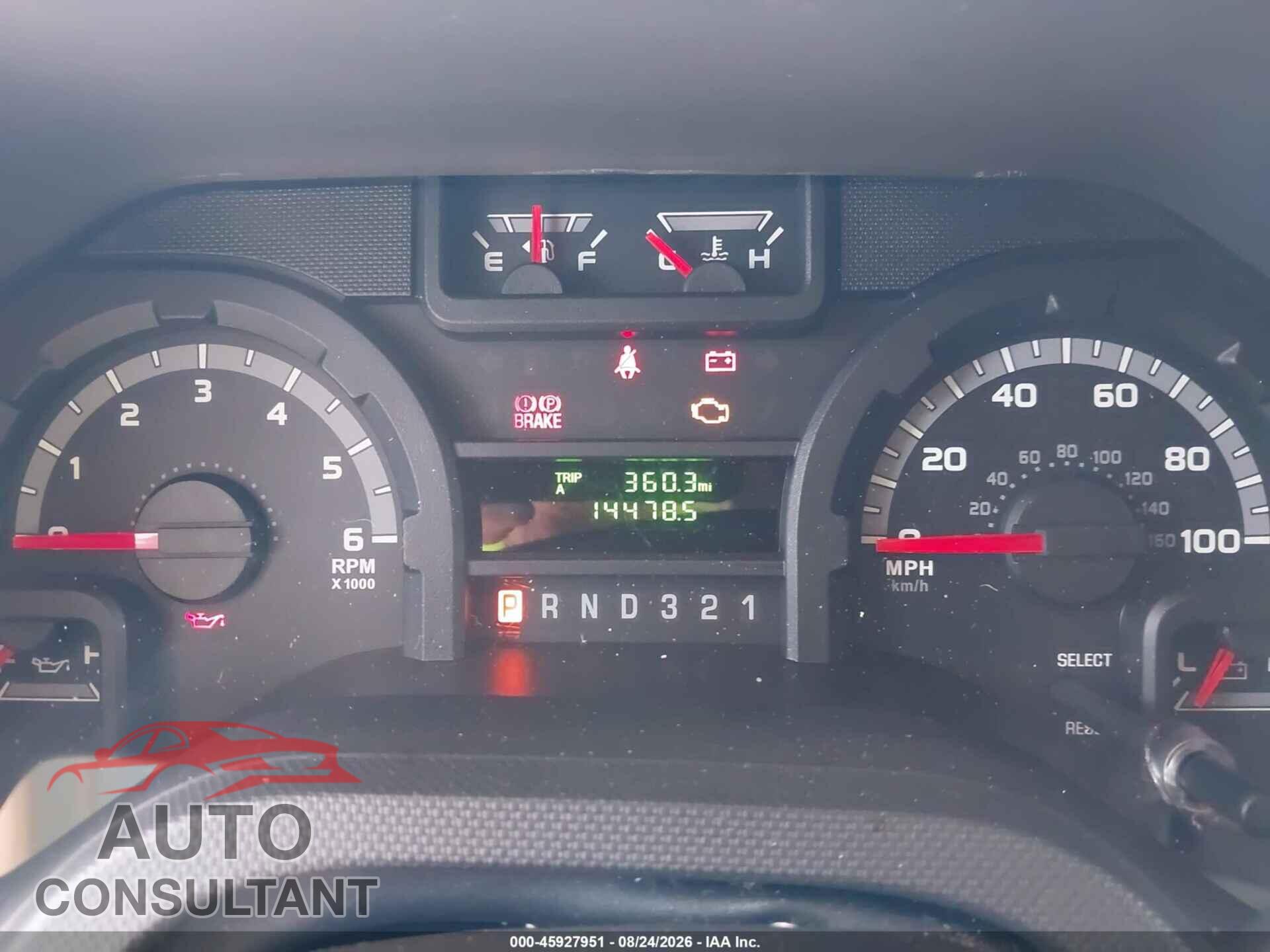 FORD E-450 CUTAWAY 2014 - 1FDXE4FS8EDB16493
