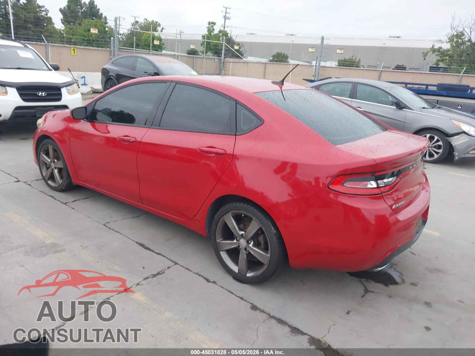 DODGE DART 2016 - 1C3CDFEB5GD539025
