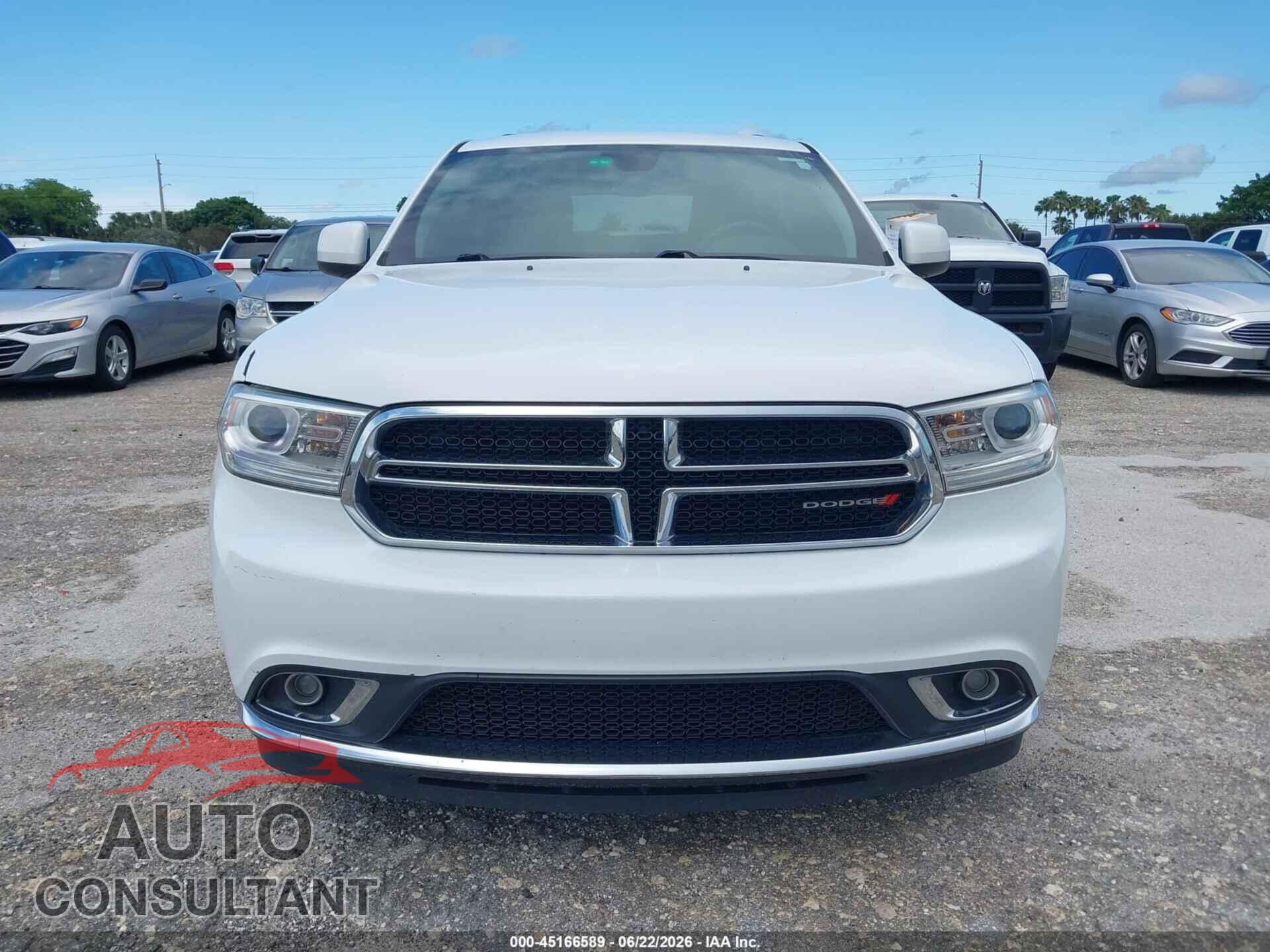 DODGE DURANGO 2019 - 1C4RDJAG2KC839811