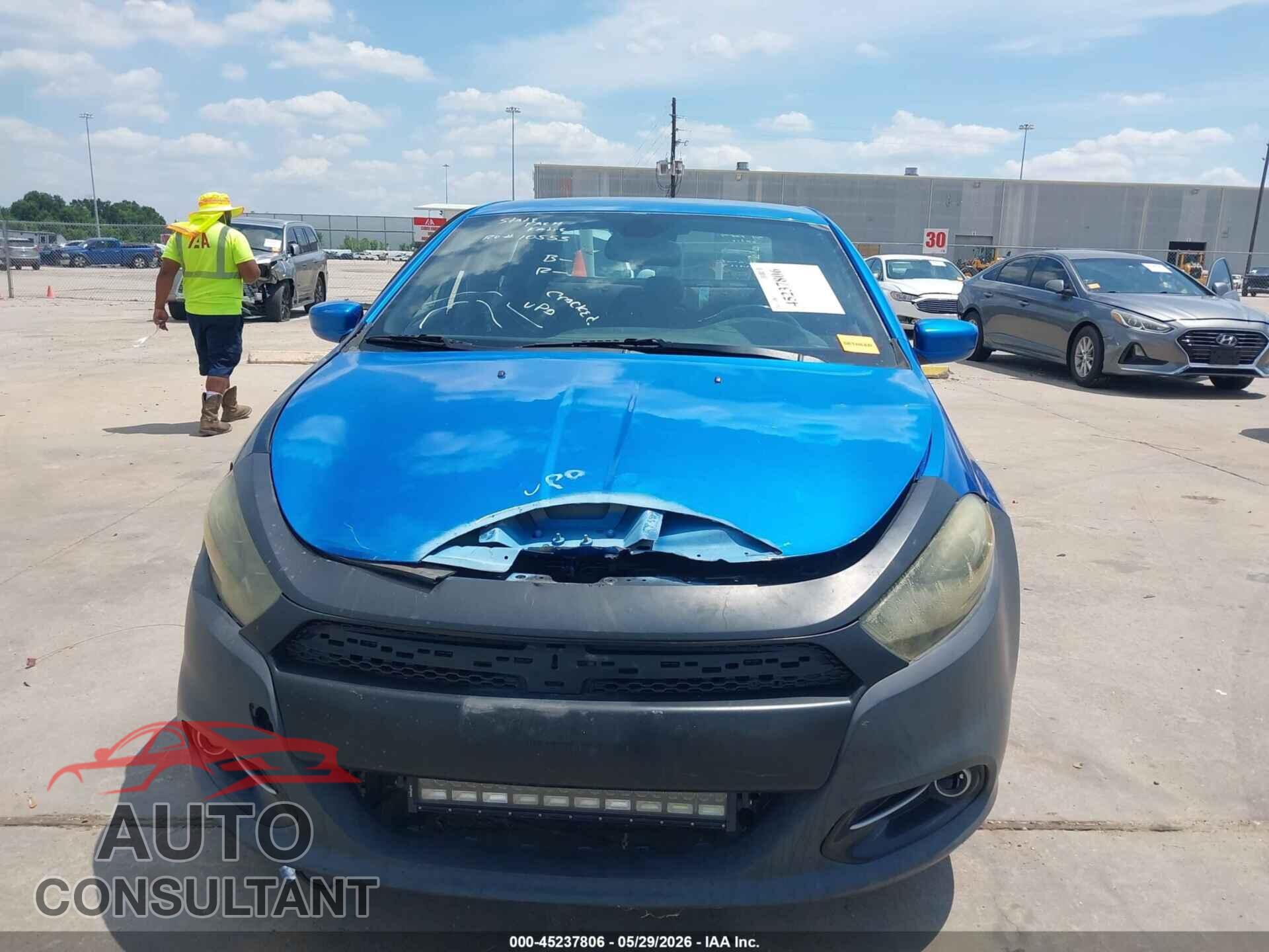 DODGE DART 2015 - 1C3CDFBB5FD237849