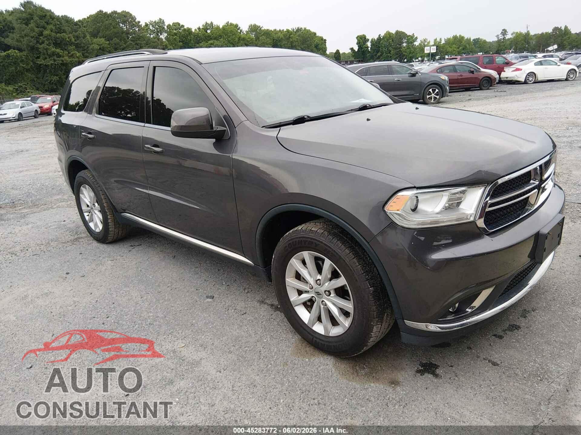 DODGE DURANGO 2019 - 1C4RDJAG2KC839842