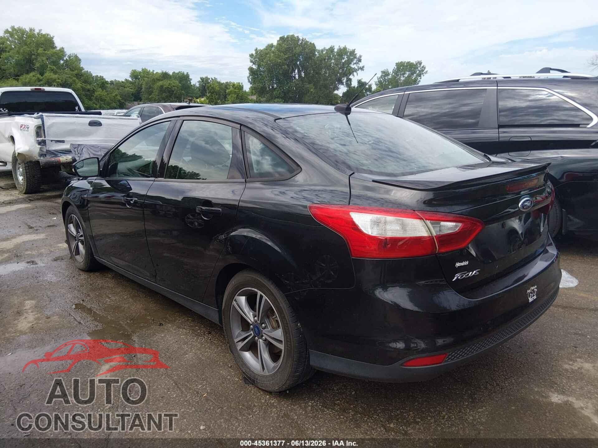 FORD FOCUS 2014 - 1FADP3F22EL449697
