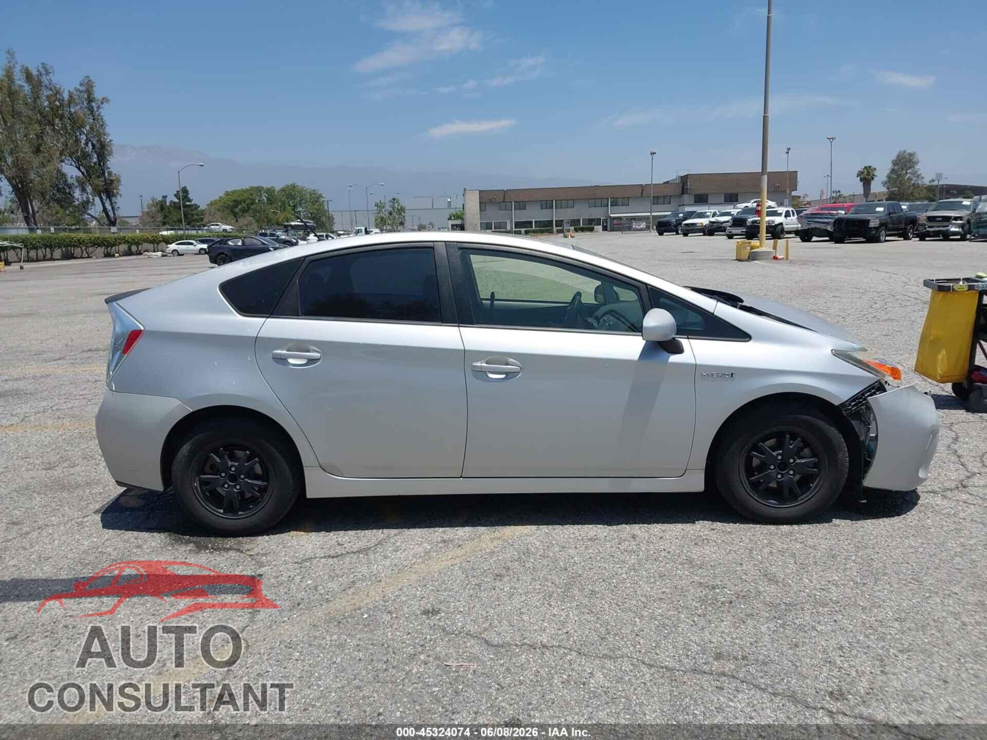 TOYOTA PRIUS 2013 - JTDKN3DU6D5623527