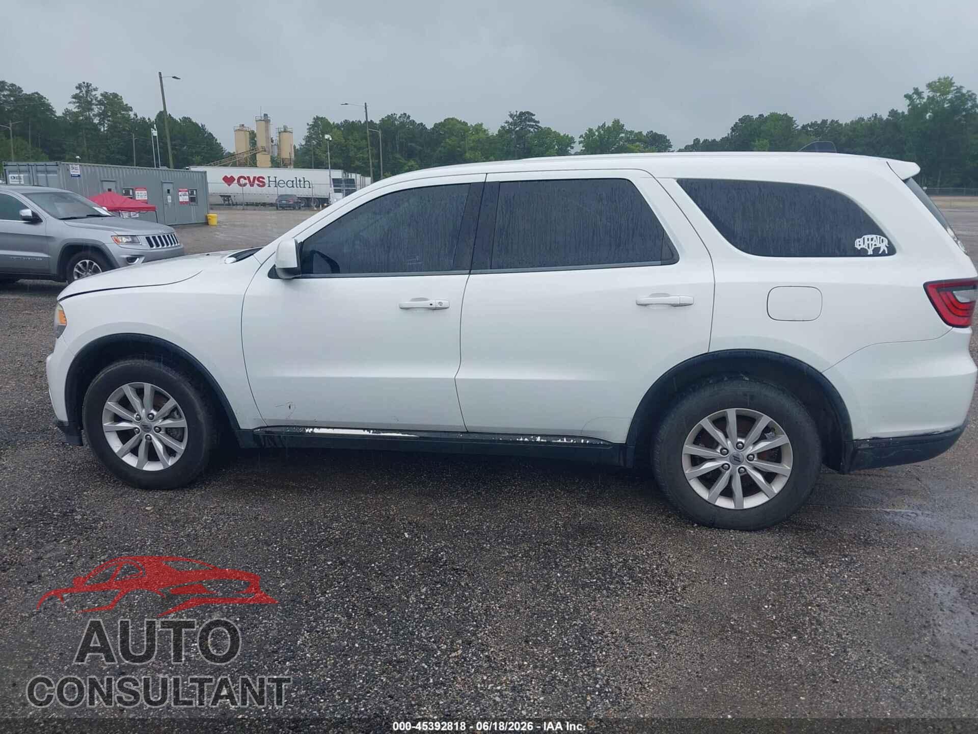 DODGE DURANGO 2019 - 1C4RDJAG9KC557665