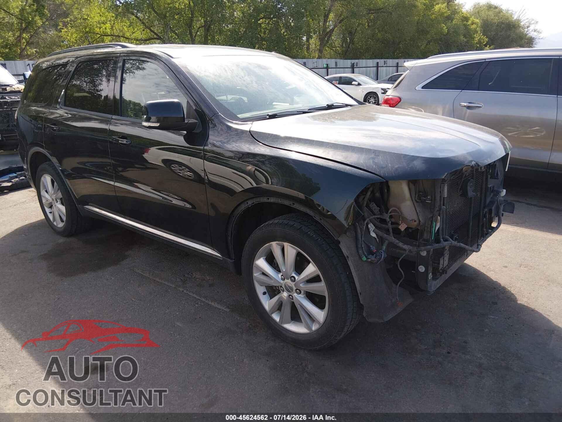 DODGE DURANGO 2012 - 1C4RDJDG6CC169127
