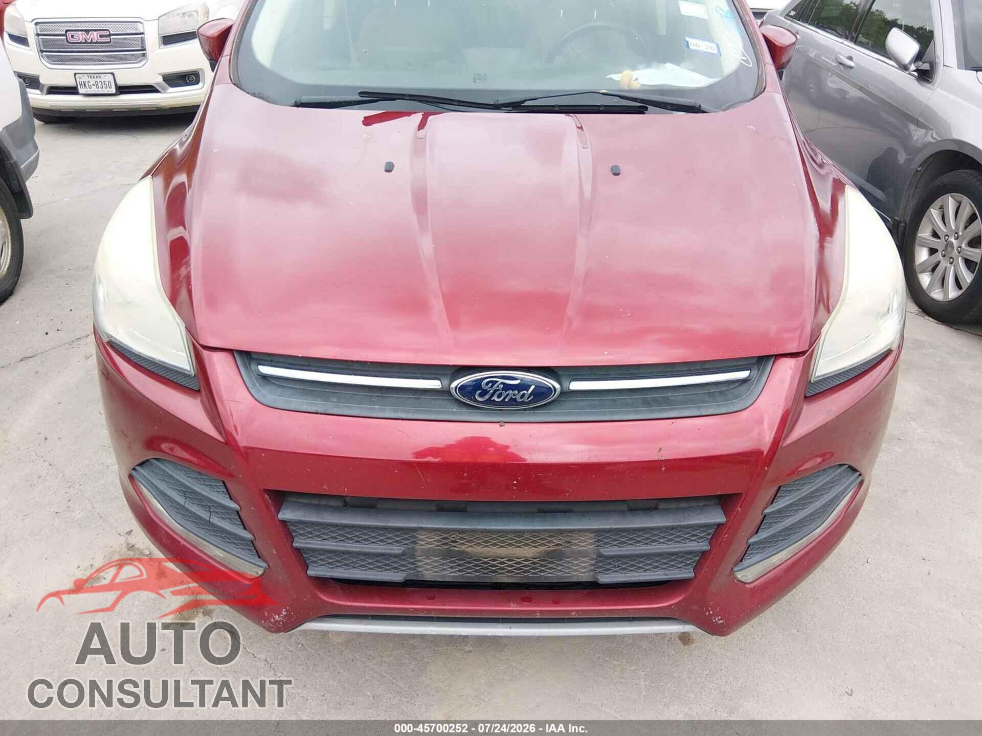FORD ESCAPE 2014 - 1FMCU0GX4EUB15474