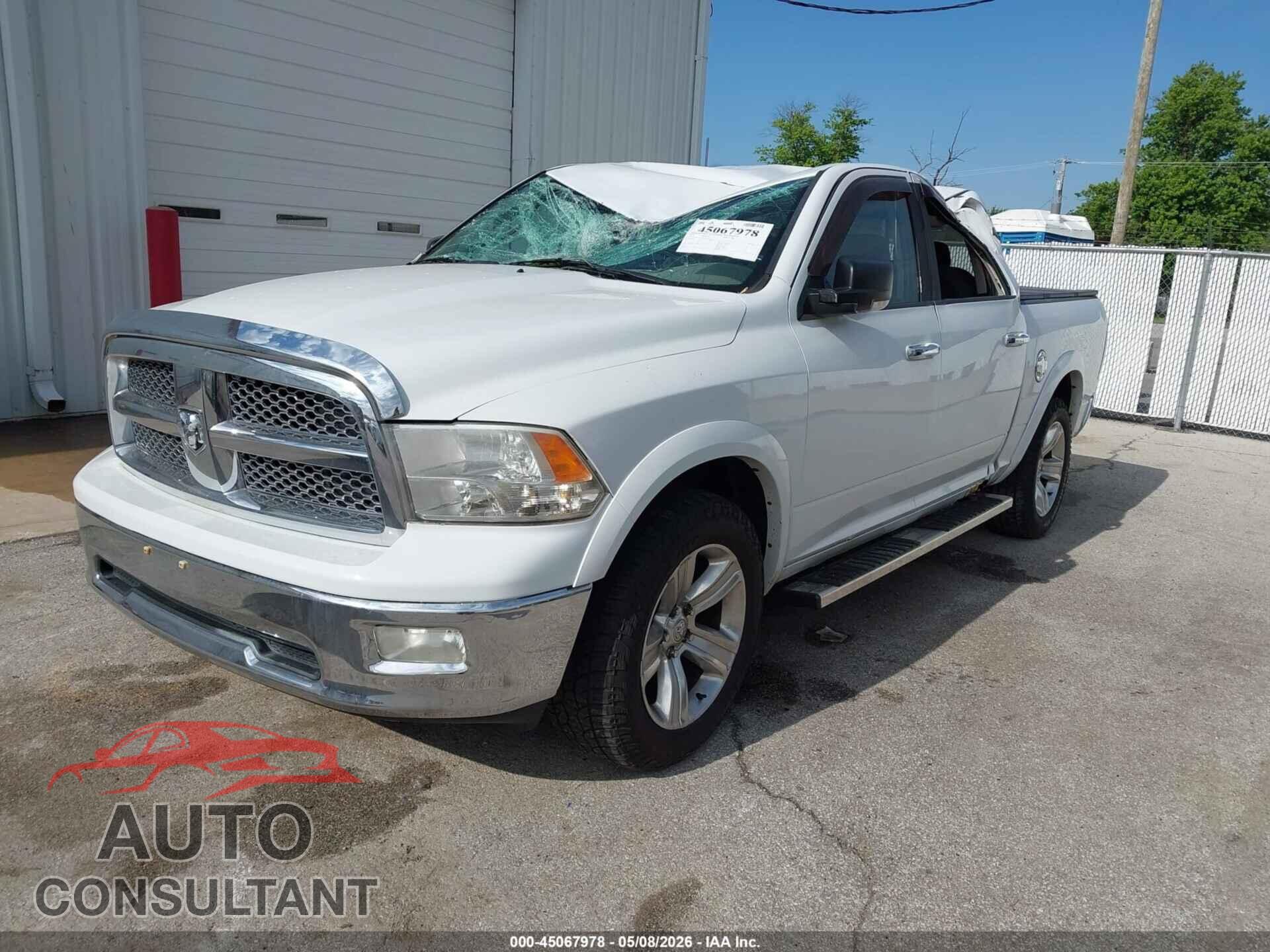 DODGE RAM 1500 2010 - 1D7RV1CT9AS123232