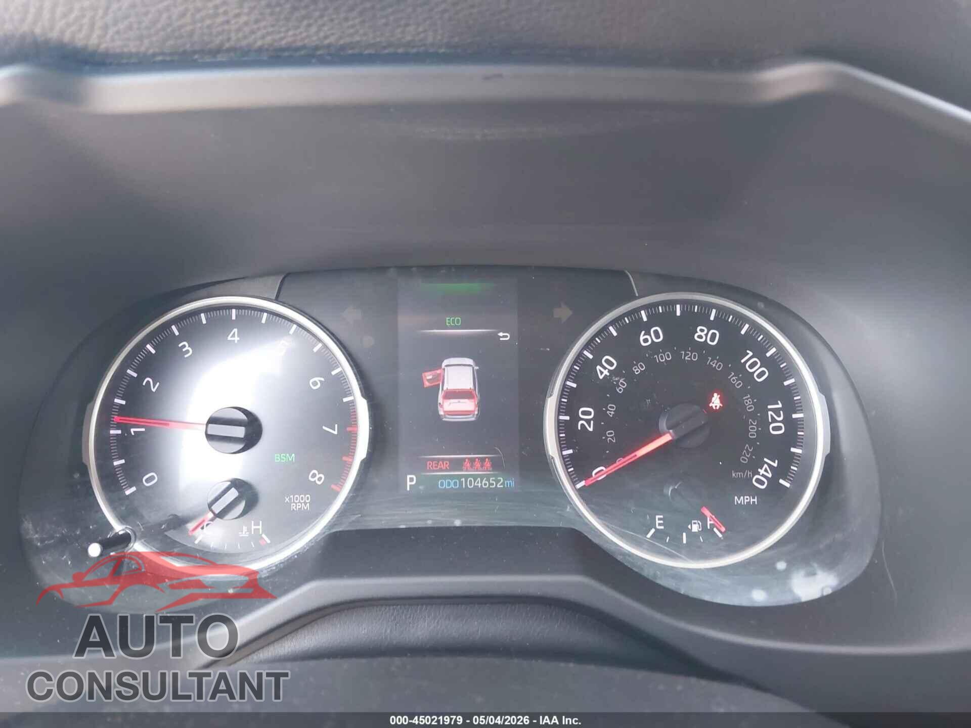 TOYOTA RAV4 2021 - 2T3W1RFV1MC112310