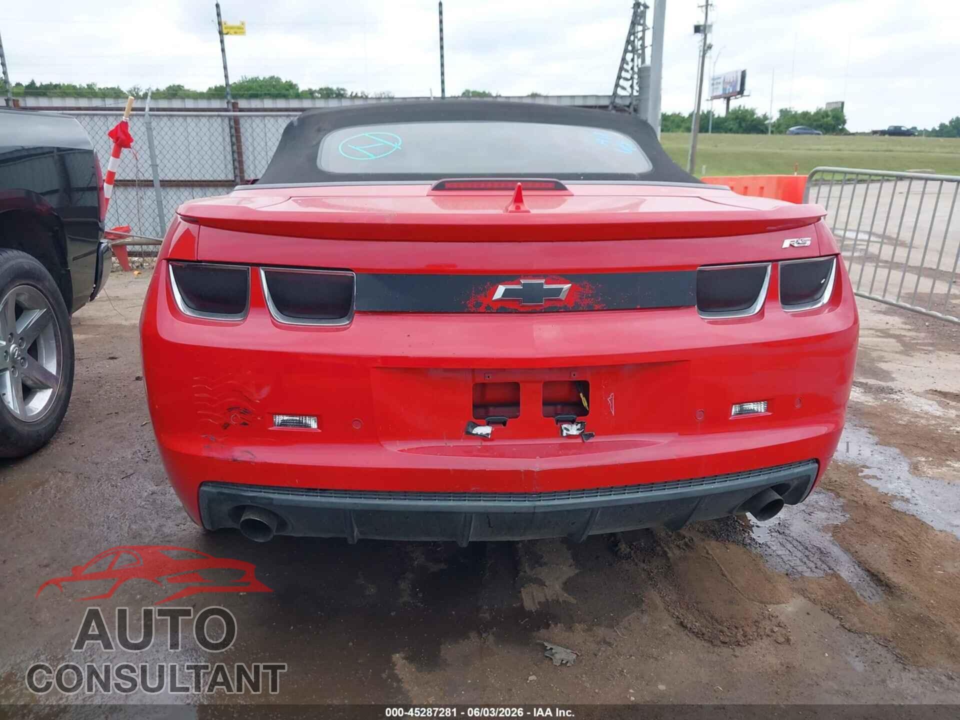CHEVROLET CAMARO 2011 - 2G1FC3DD1B9211287