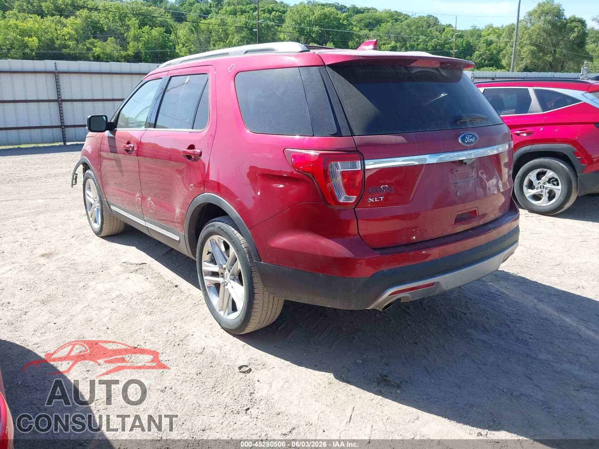 FORD EXPLORER 2017 - 1FM5K8D83HGB91040