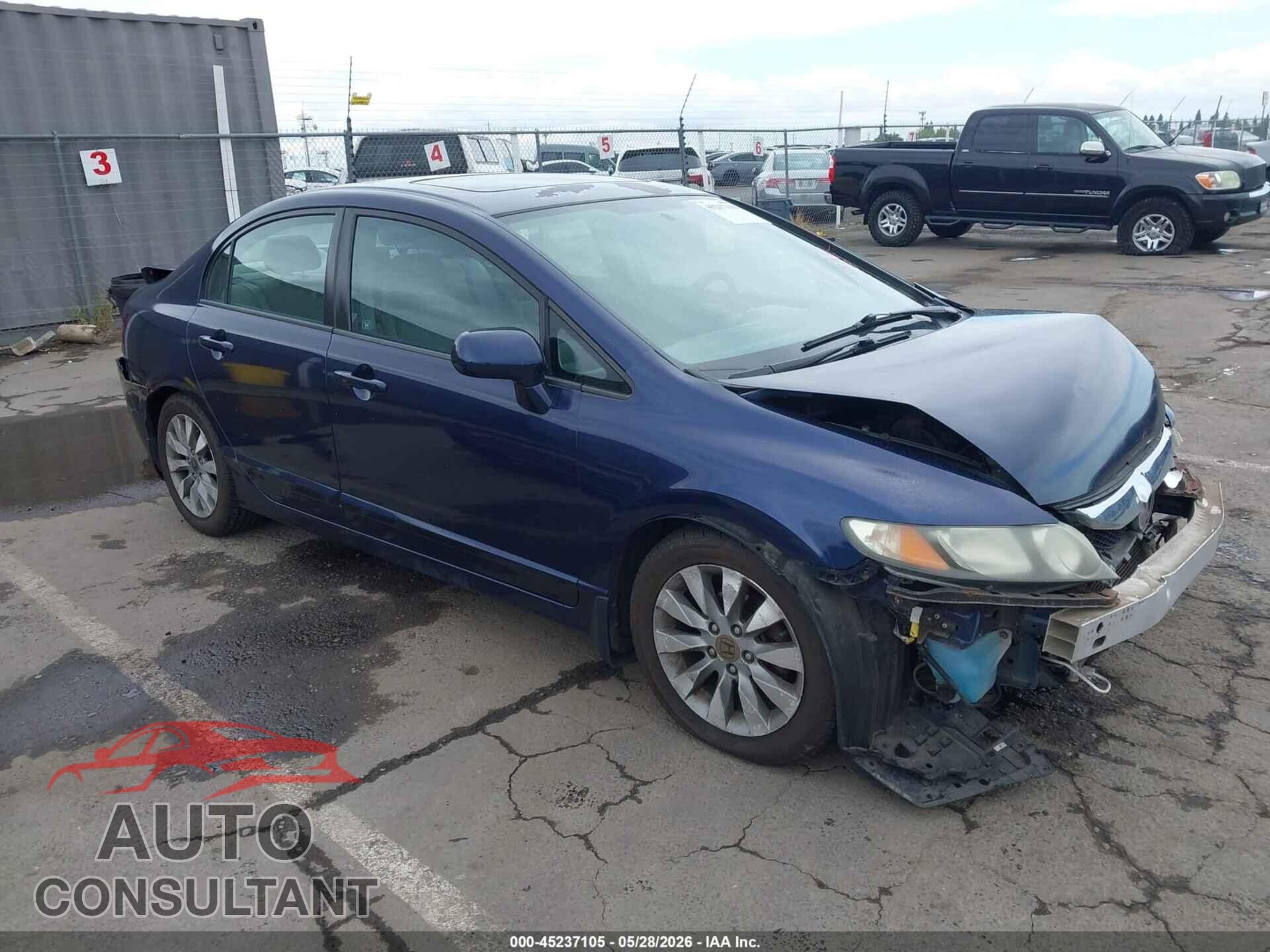 HONDA CIVIC 2011 - 2HGFA1F83BH500258