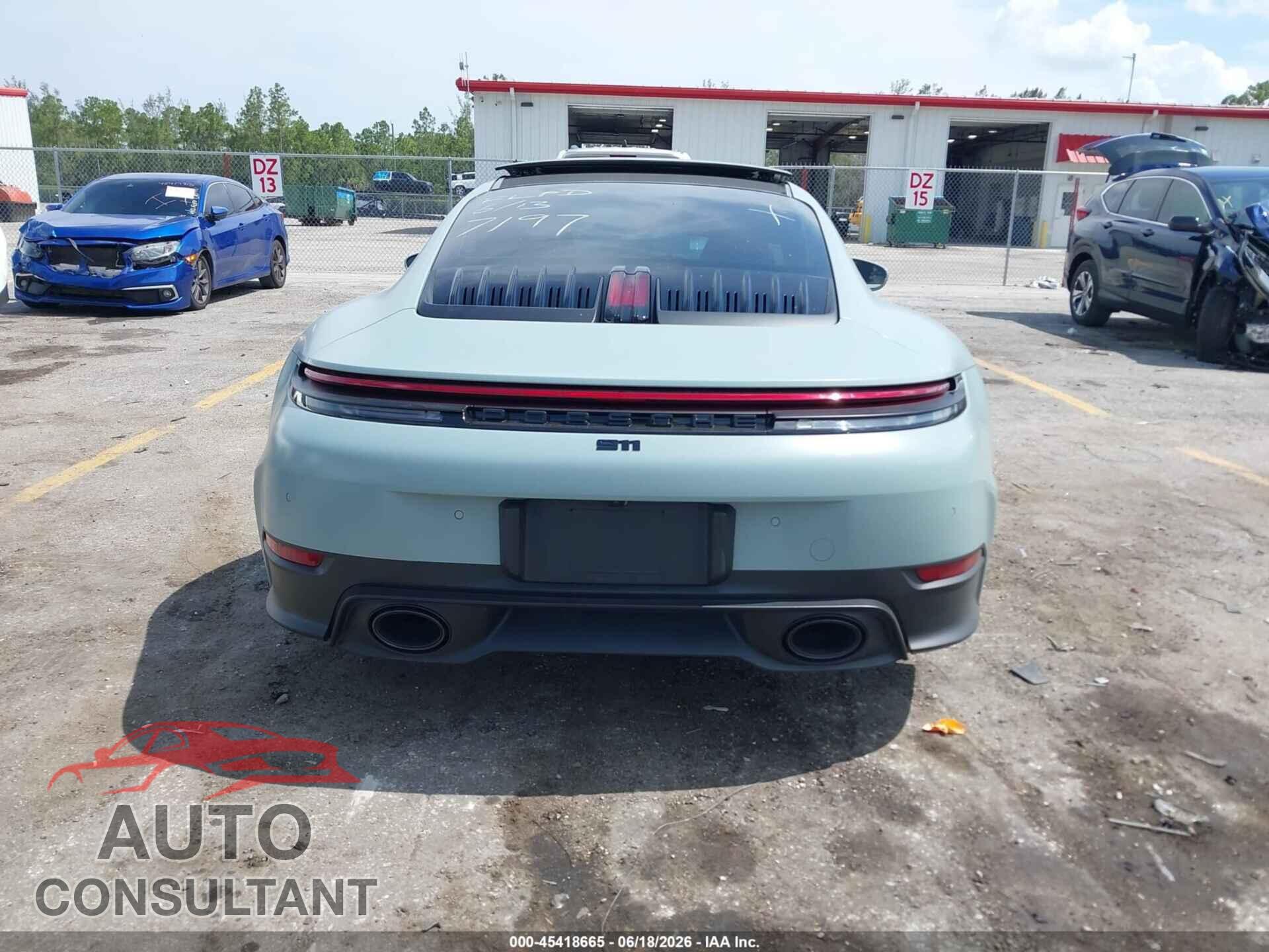 PORSCHE 911 2025 - WP0AA2A92SS207197