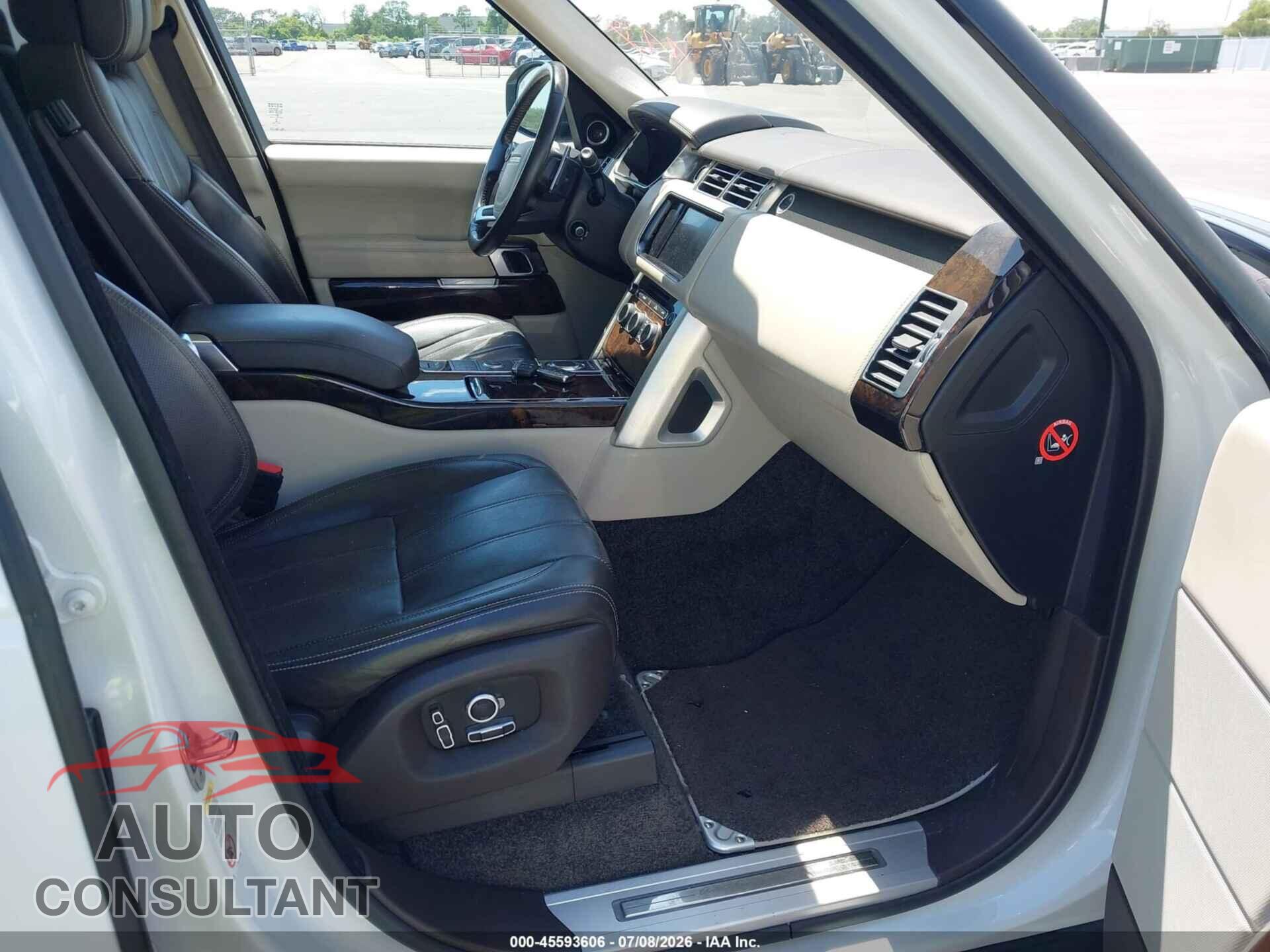 LAND ROVER RANGE ROVER 2016 - SALGV3EF4GA259912