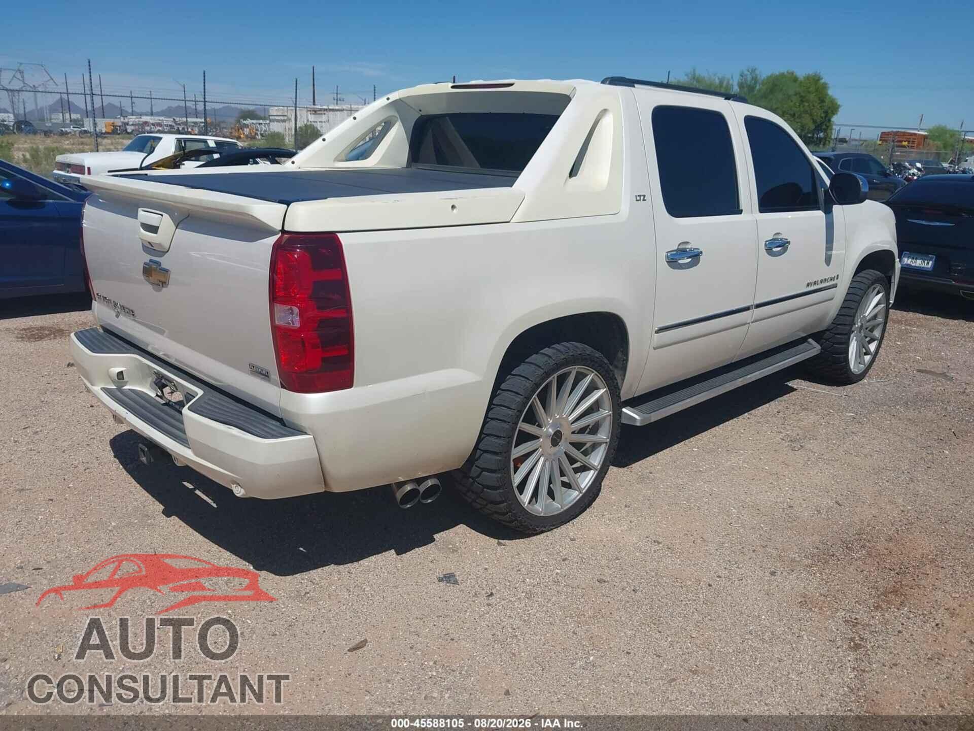 CHEVROLET AVALANCHE 1500 2009 - 3GNEC32009G250043