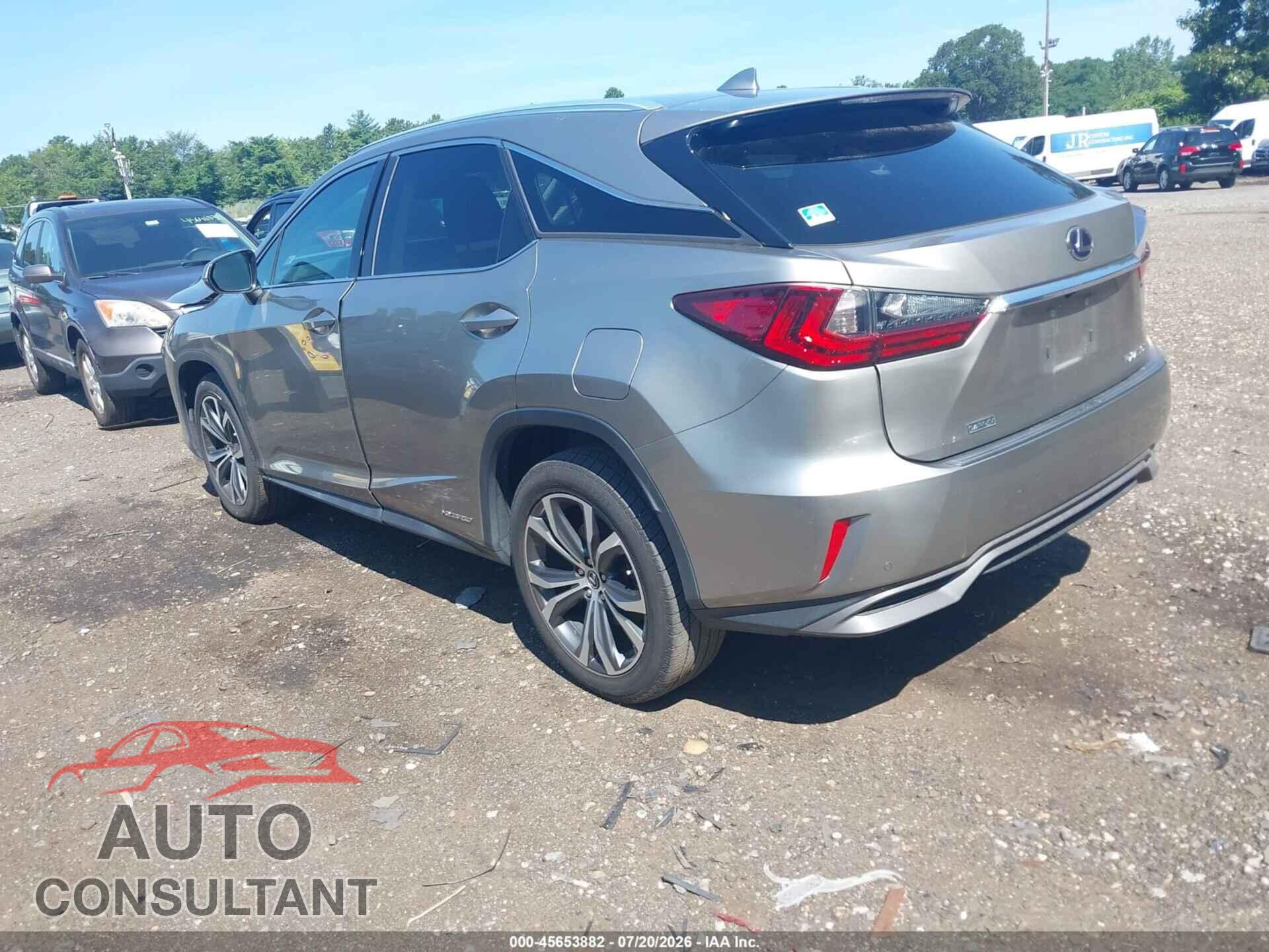 LEXUS RX 450H 2018 - 2T2BGMCA5JC024197