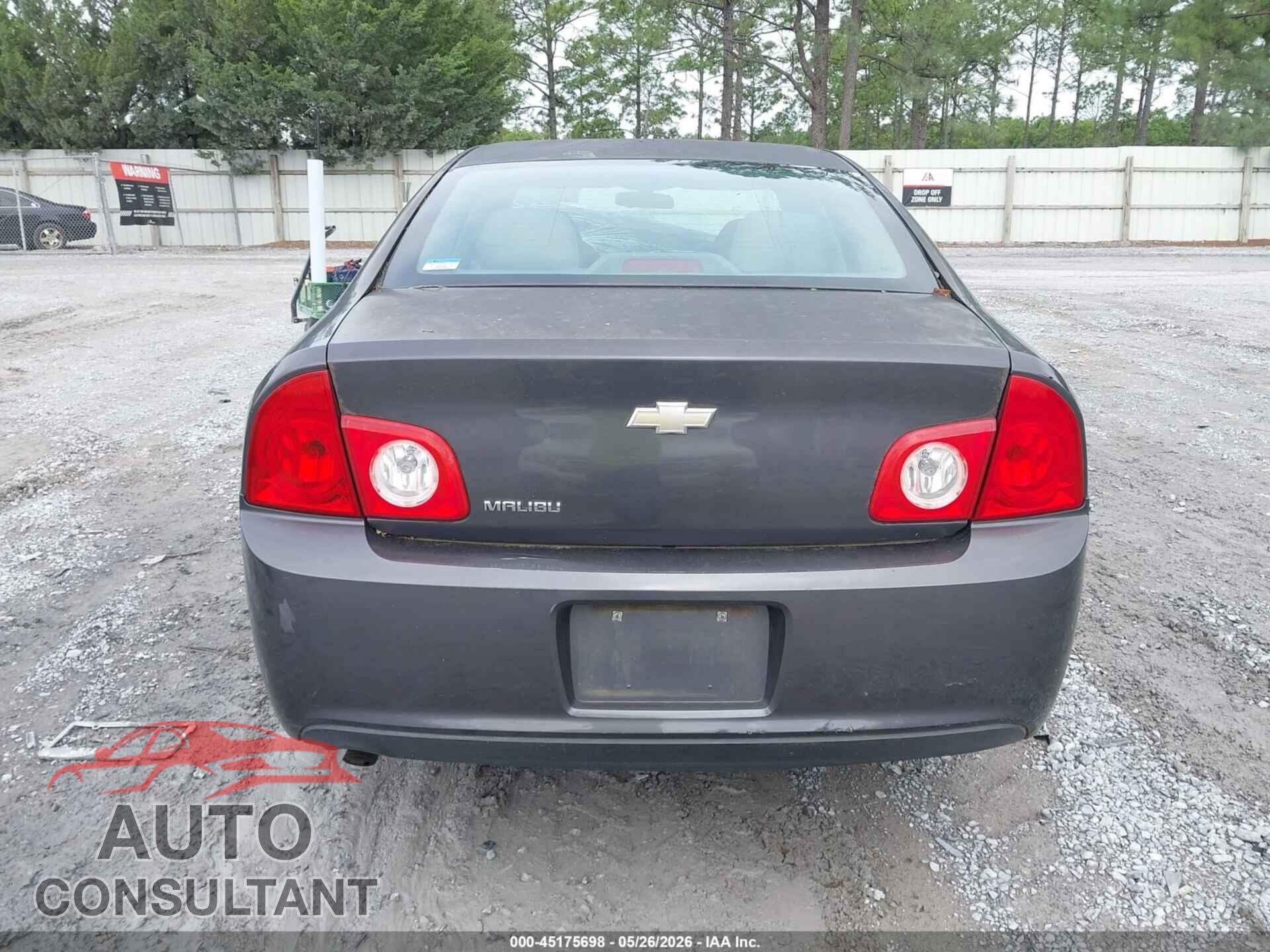 CHEVROLET MALIBU 2012 - 1G1ZA5EUXCF390760