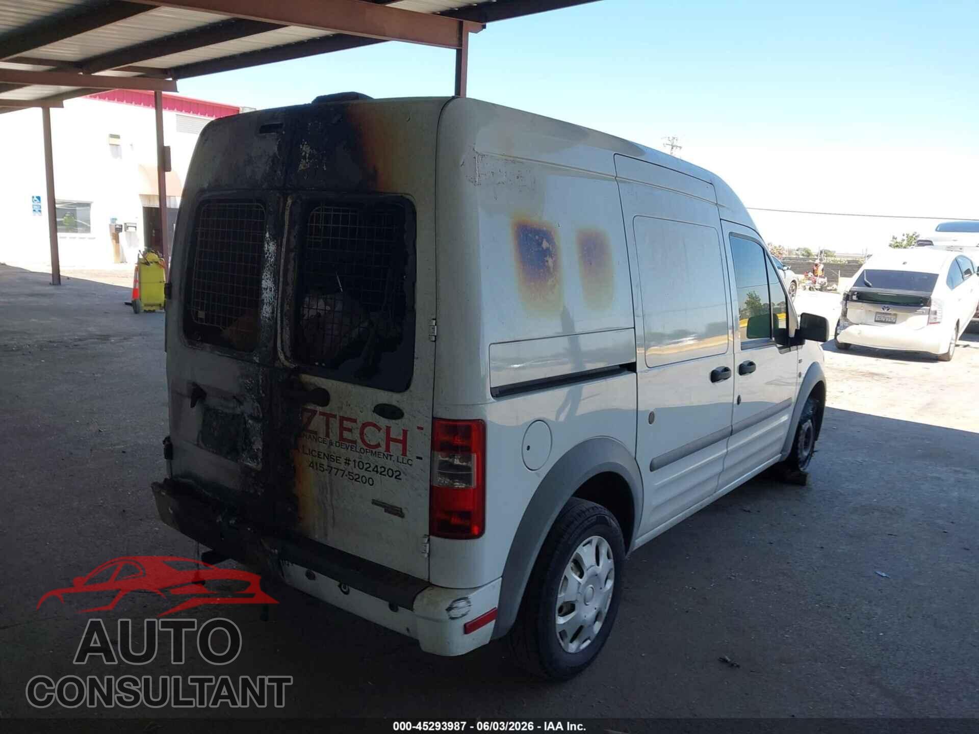 FORD TRANSIT CONNECT 2012 - NM0LS7DN2CT112627