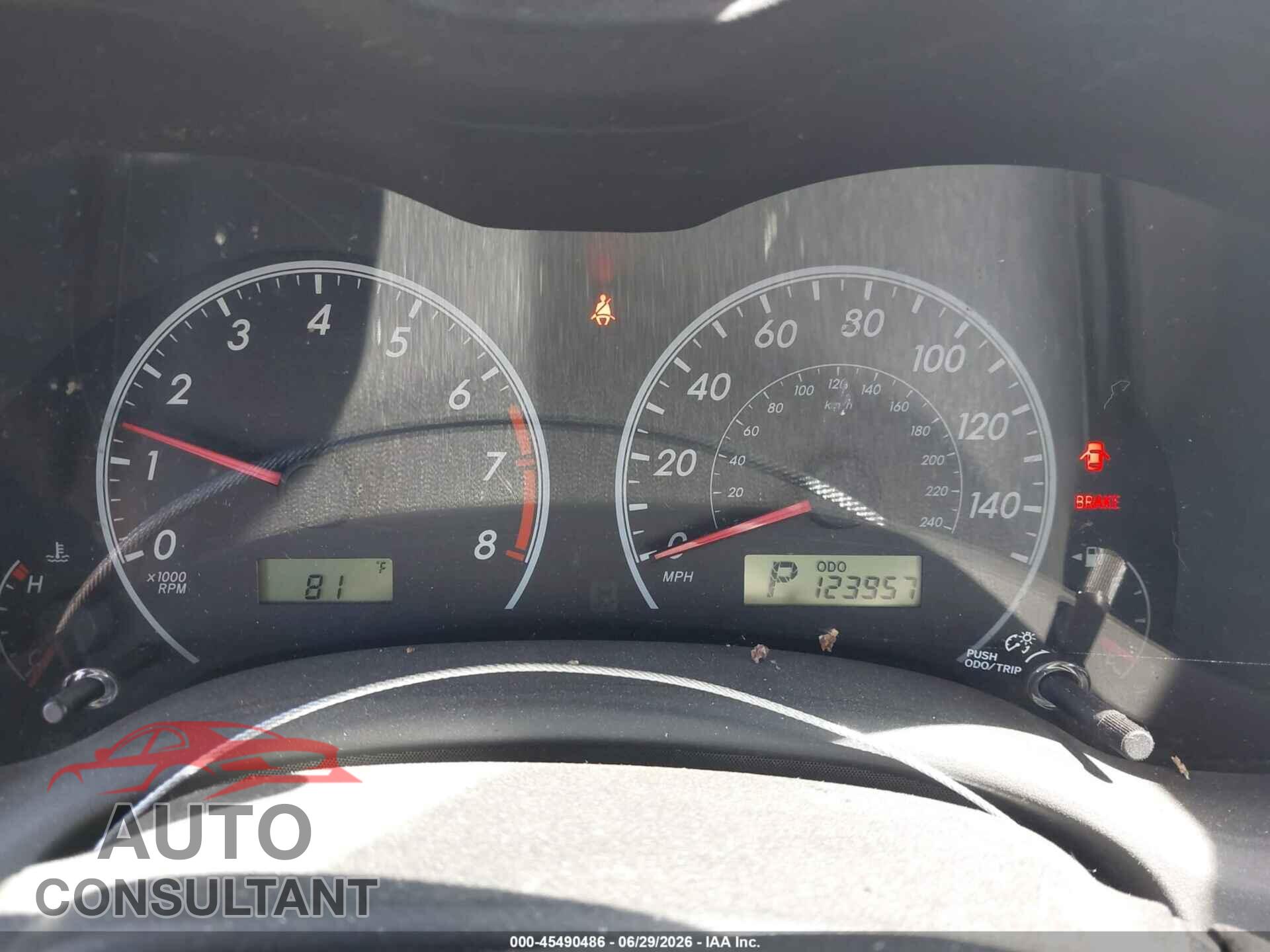 TOYOTA COROLLA 2013 - 5YFBU4EE8DP128149