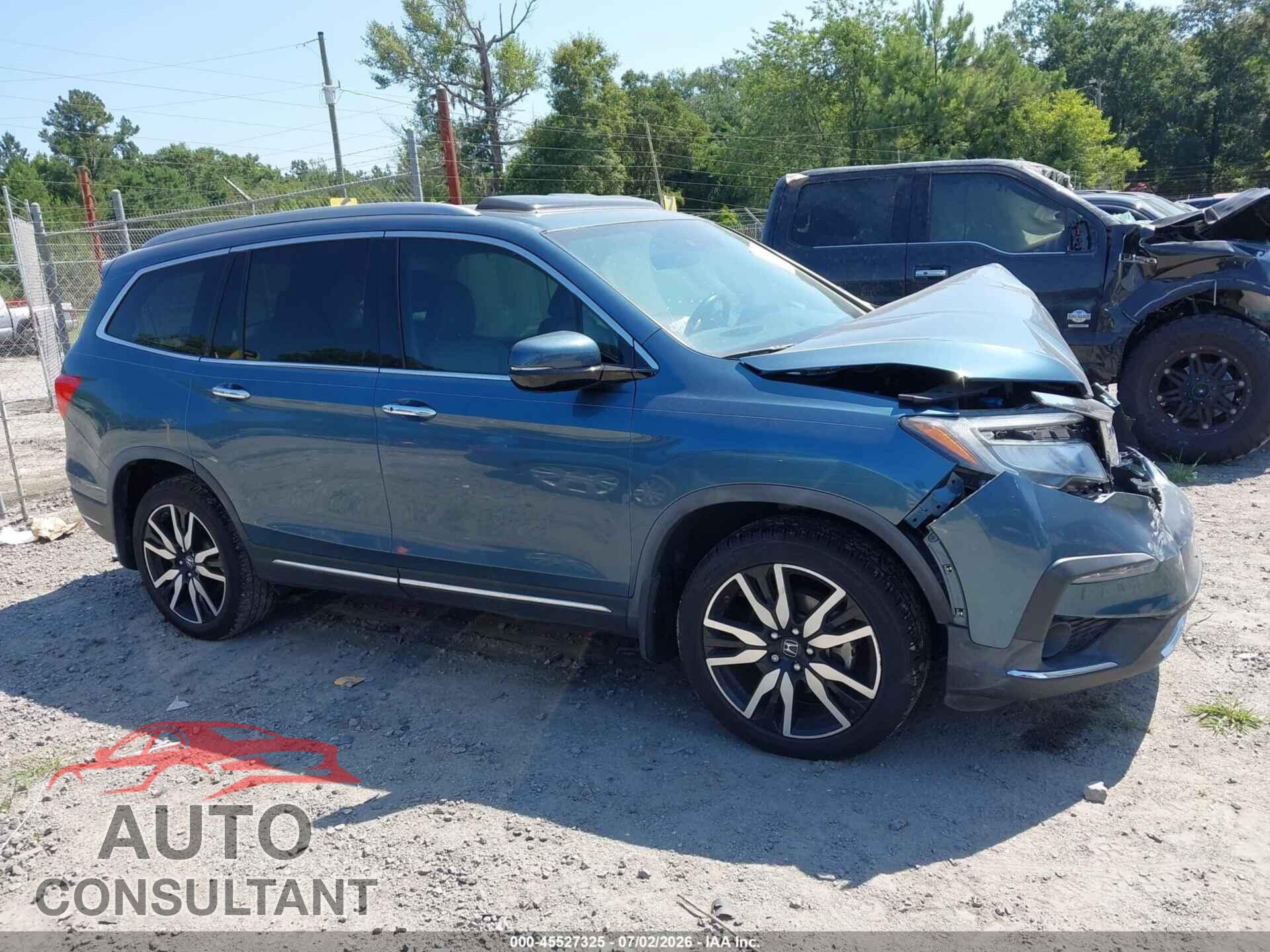 HONDA PILOT 2019 - 5FNYF5H93KB027330