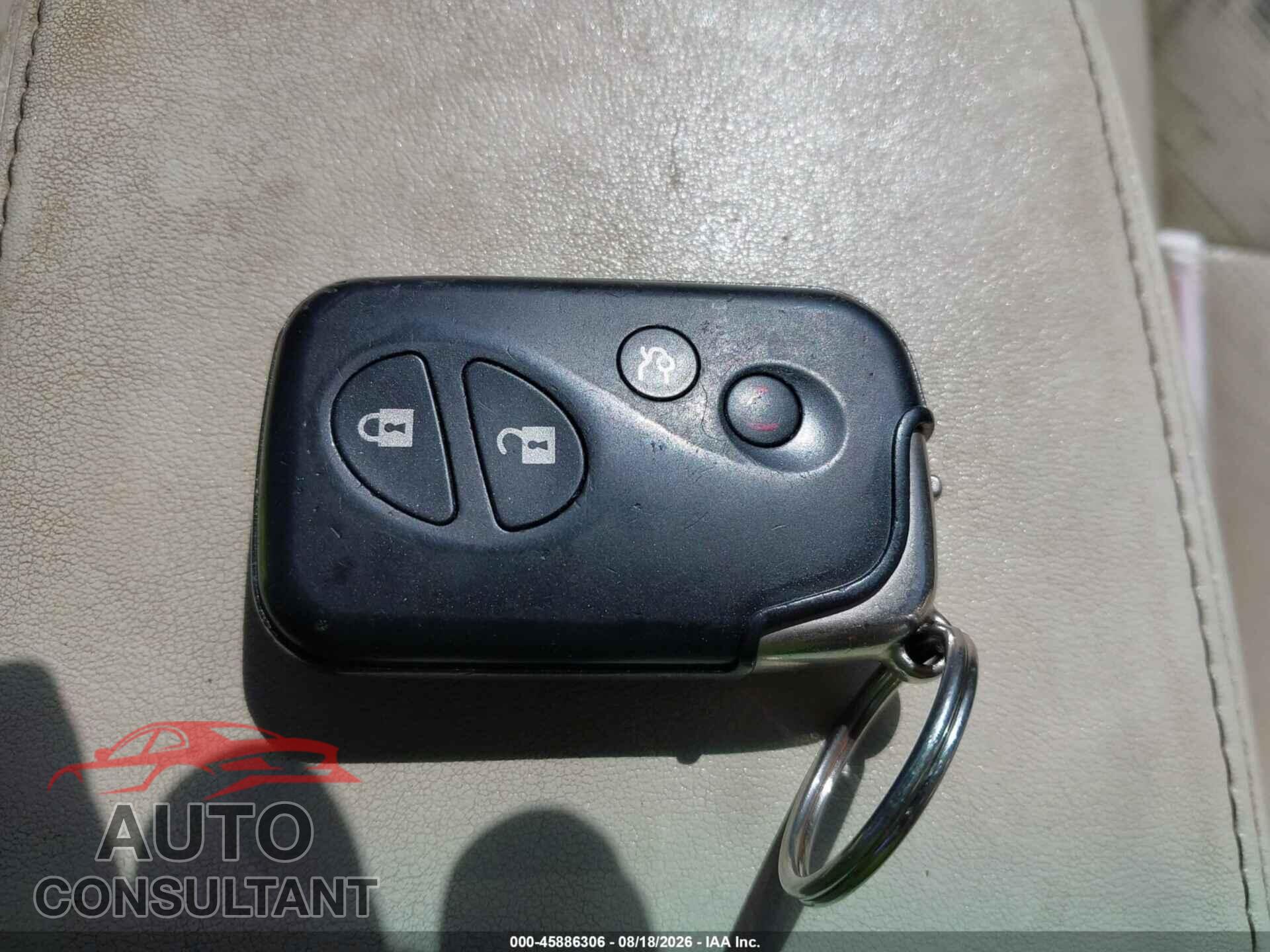 LEXUS IS 250 2011 - JTHBF5C29B5131370