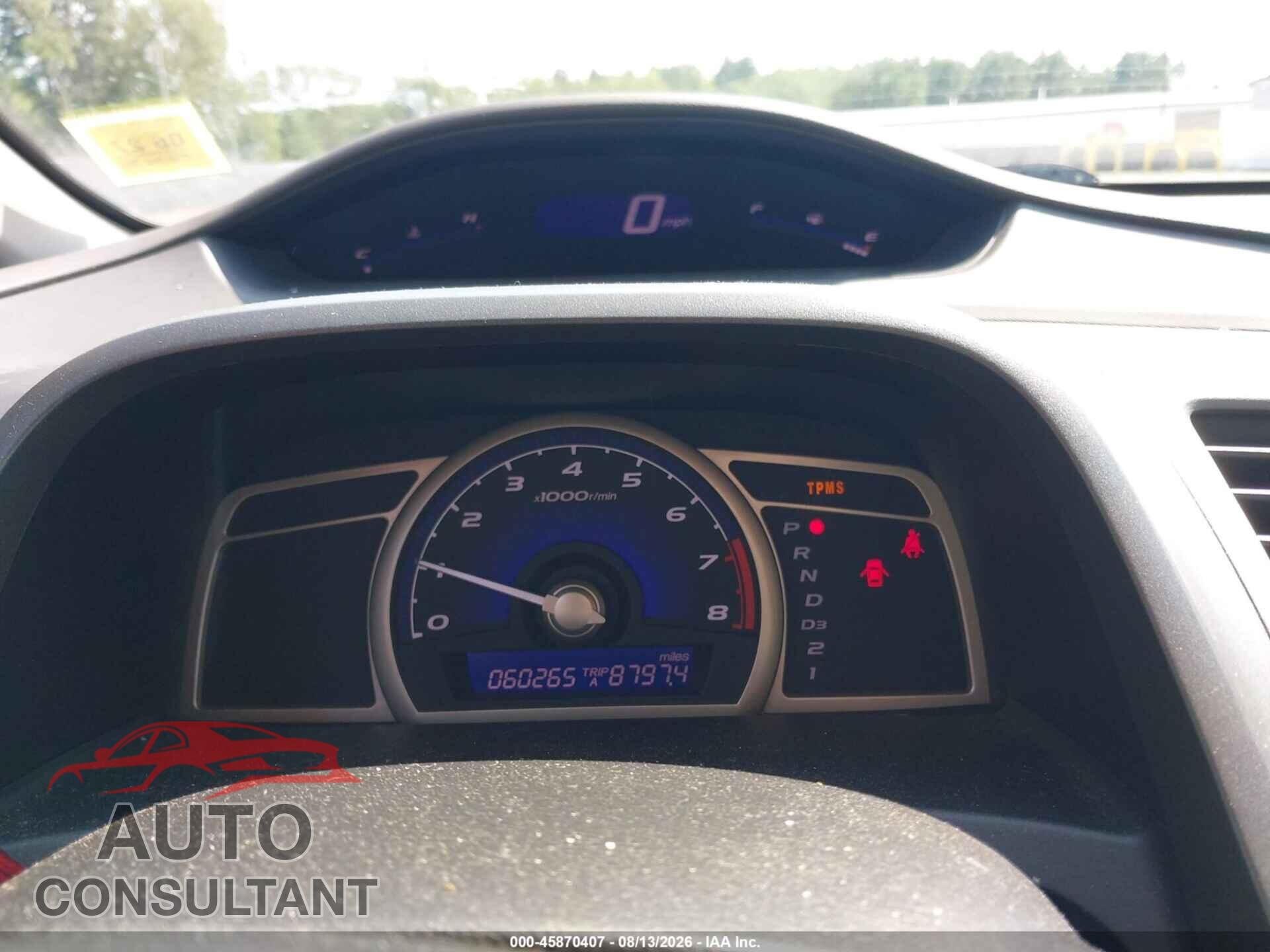 HONDA CIVIC 2010 - 2HGFA1F92AH308658