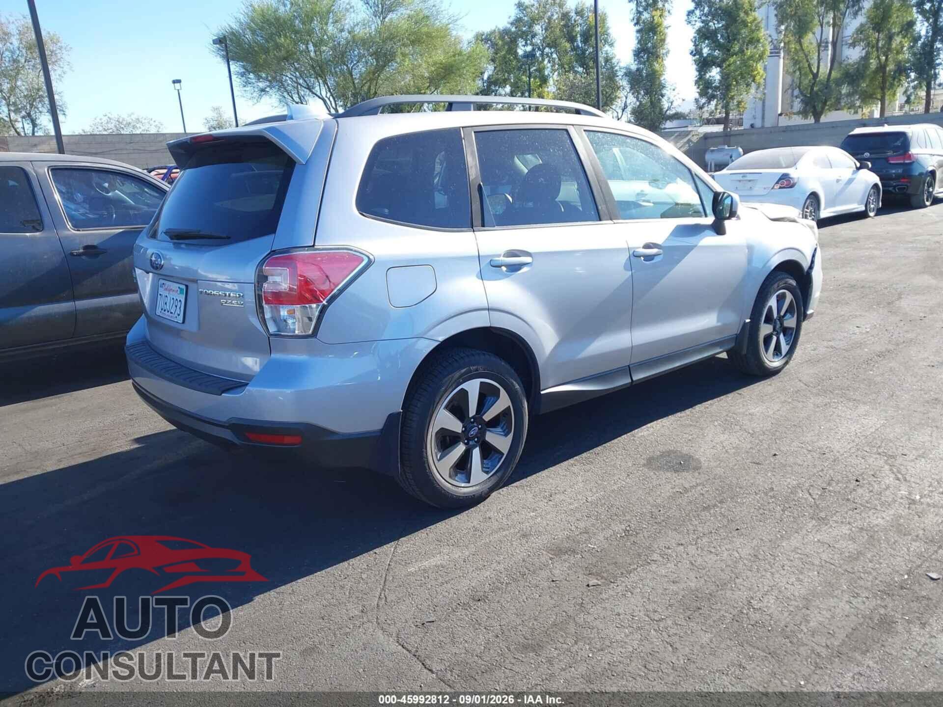 SUBARU FORESTER 2017 - JF2SJAEC5HH419829