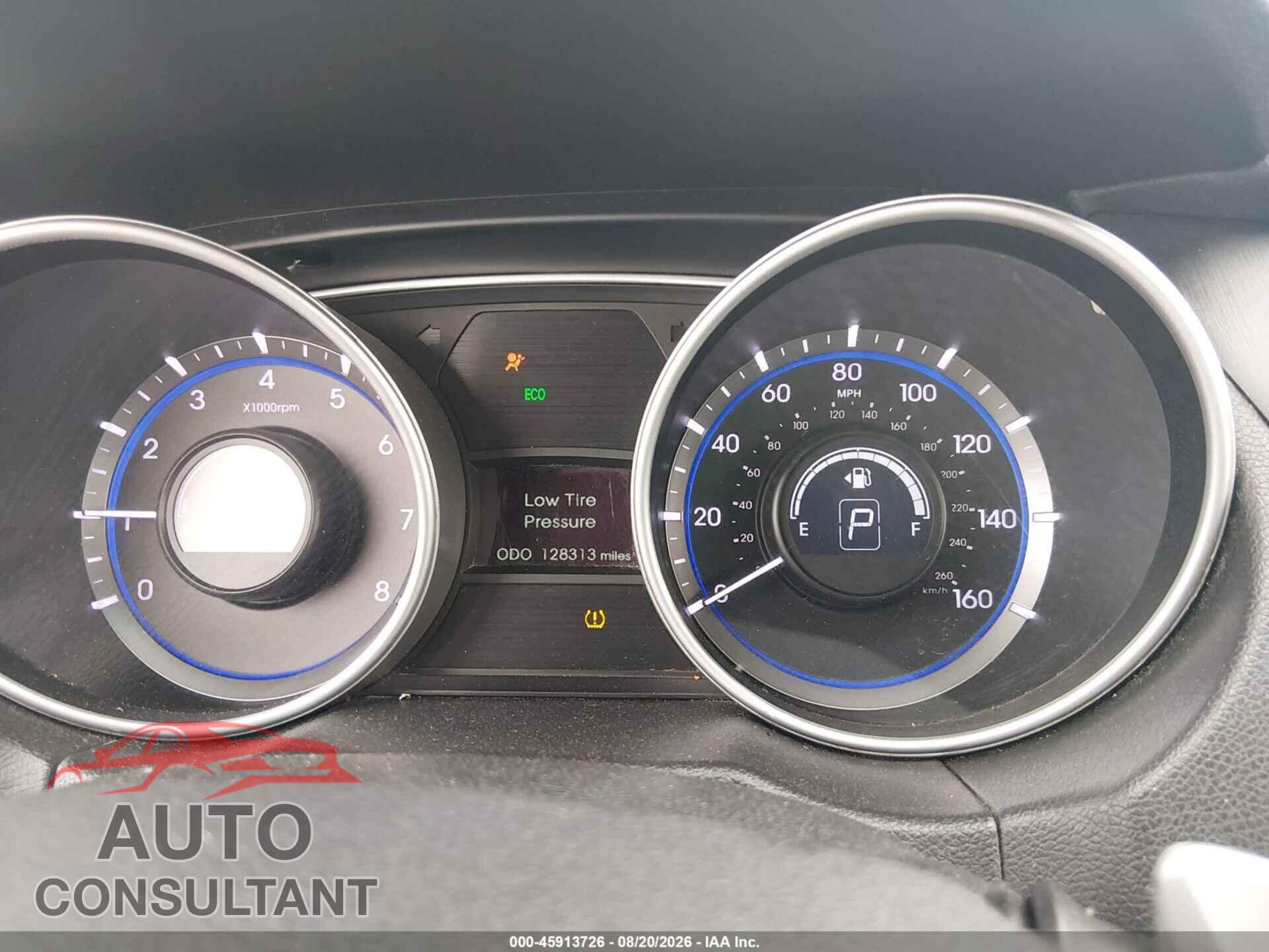 HYUNDAI SONATA 2012 - 5NPEC4AC0CH401679